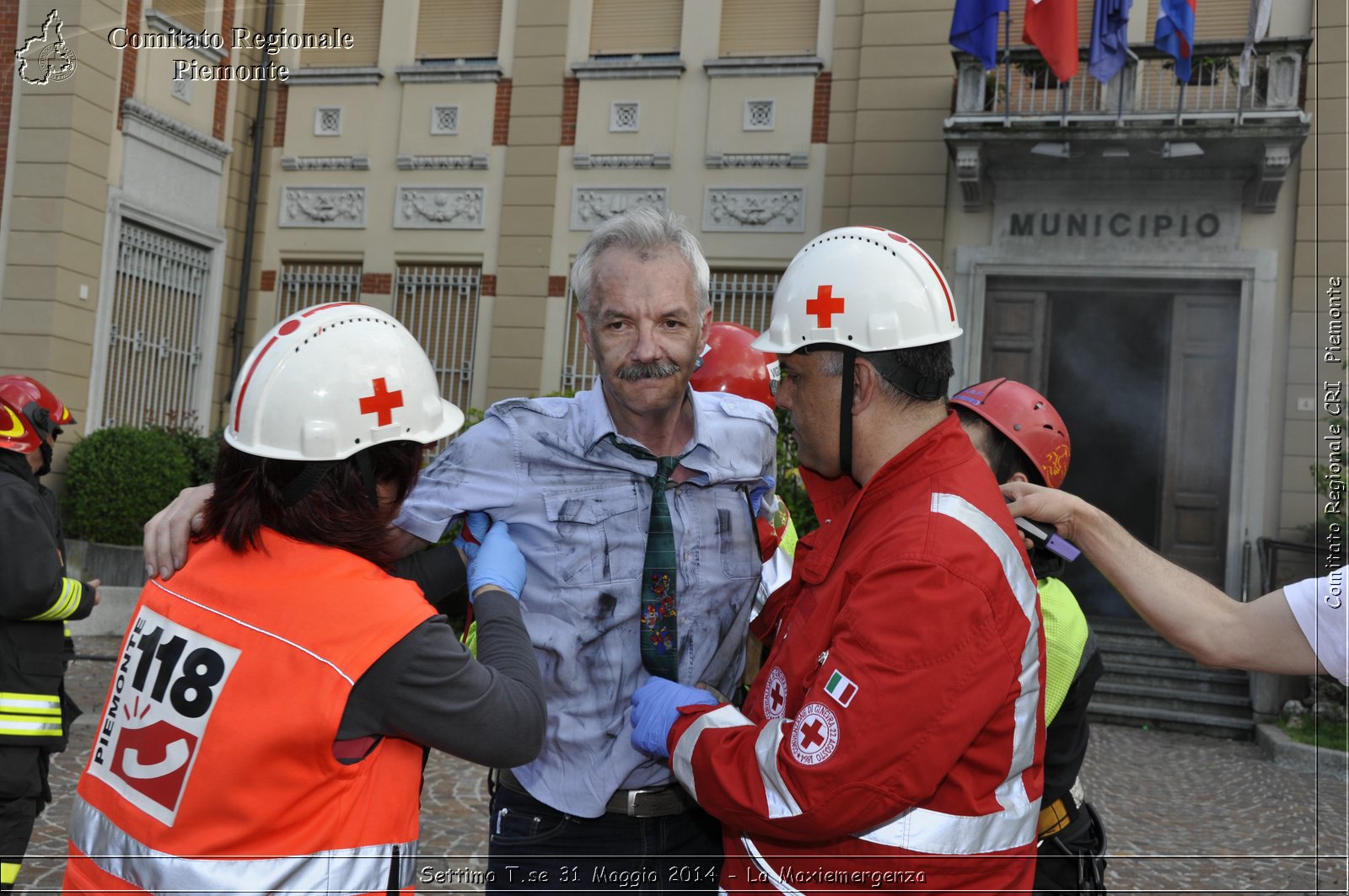 Settimo T.se 31 Maggio 2014 - La Maxiemergenza - Comitato Regionale del Piemonte