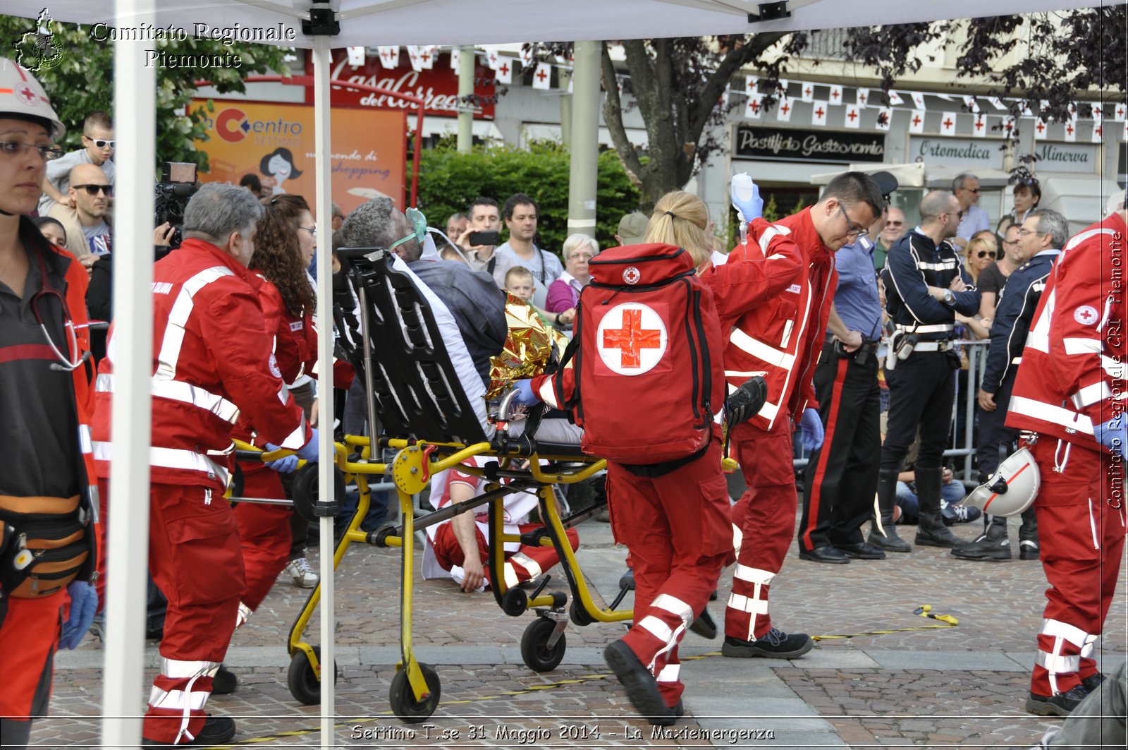 Settimo T.se 31 Maggio 2014 - La Maxiemergenza - Comitato Regionale del Piemonte