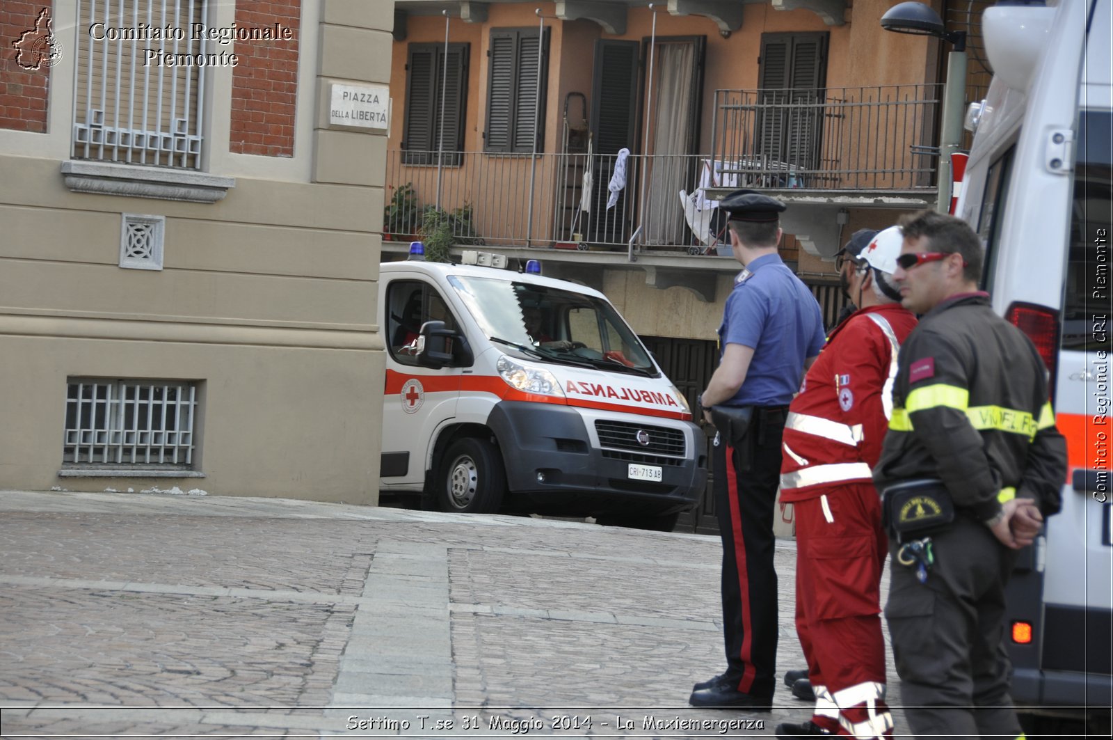 Settimo T.se 31 Maggio 2014 - La Maxiemergenza - Comitato Regionale del Piemonte