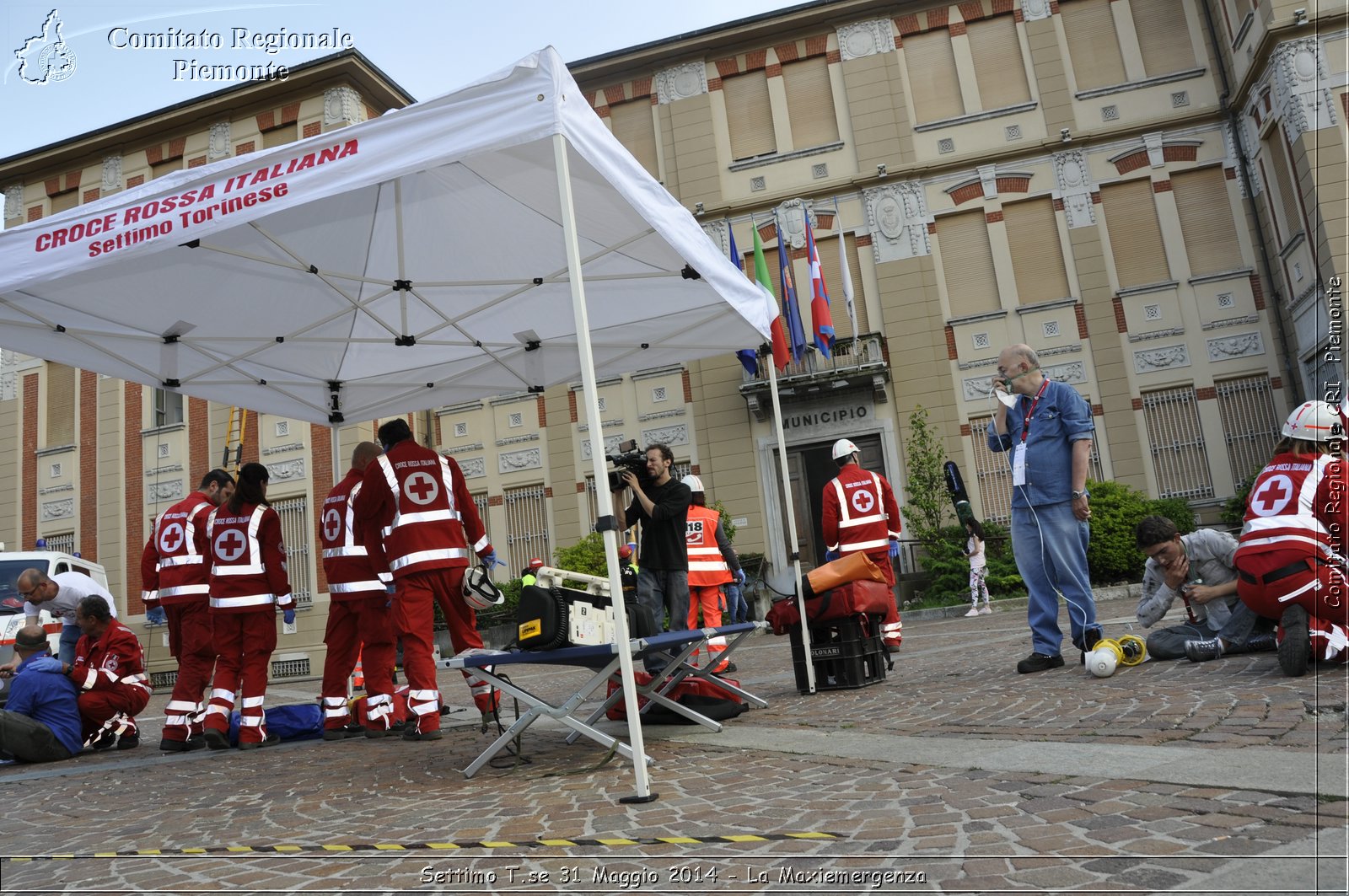 Settimo T.se 31 Maggio 2014 - La Maxiemergenza - Comitato Regionale del Piemonte