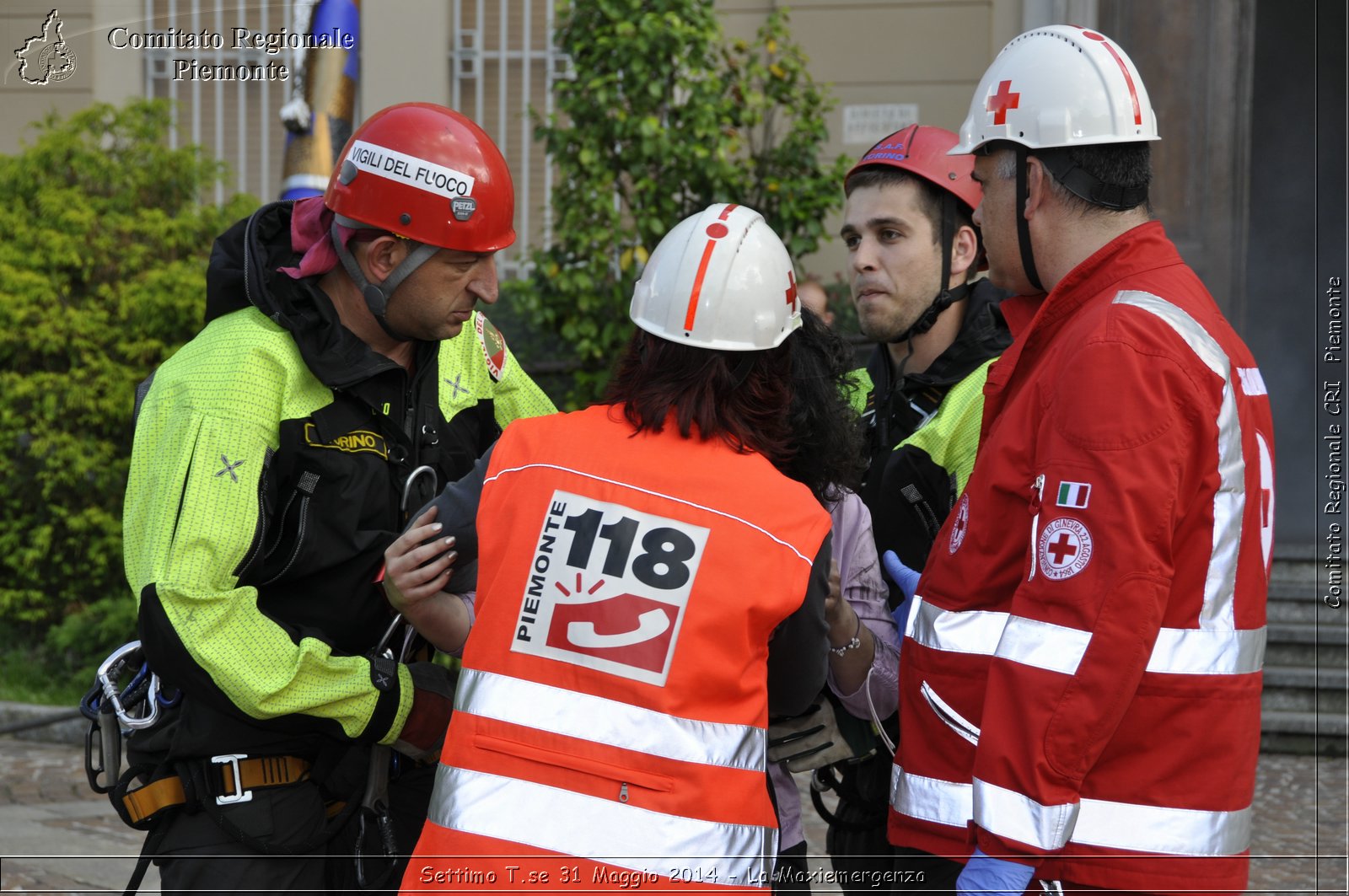 Settimo T.se 31 Maggio 2014 - La Maxiemergenza - Comitato Regionale del Piemonte