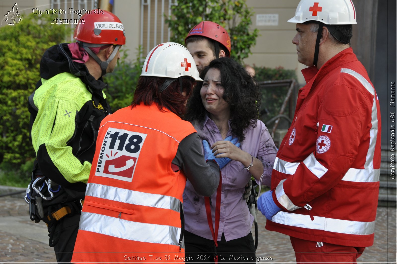 Settimo T.se 31 Maggio 2014 - La Maxiemergenza - Comitato Regionale del Piemonte