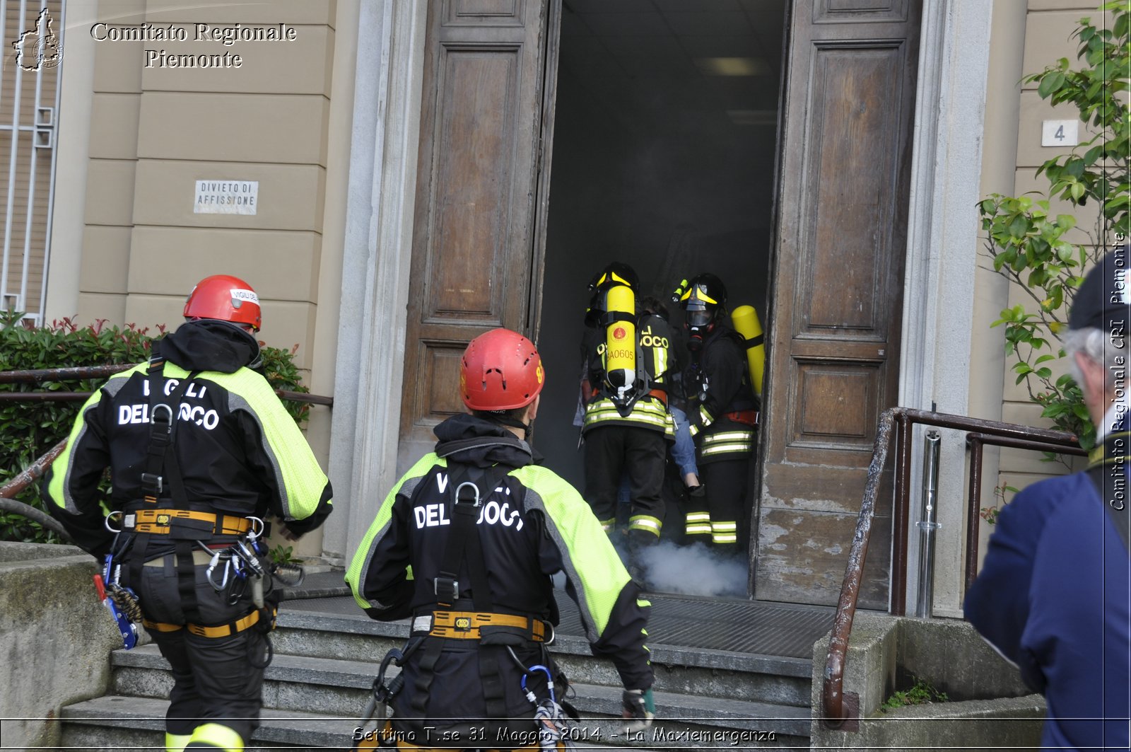 Settimo T.se 31 Maggio 2014 - La Maxiemergenza - Comitato Regionale del Piemonte