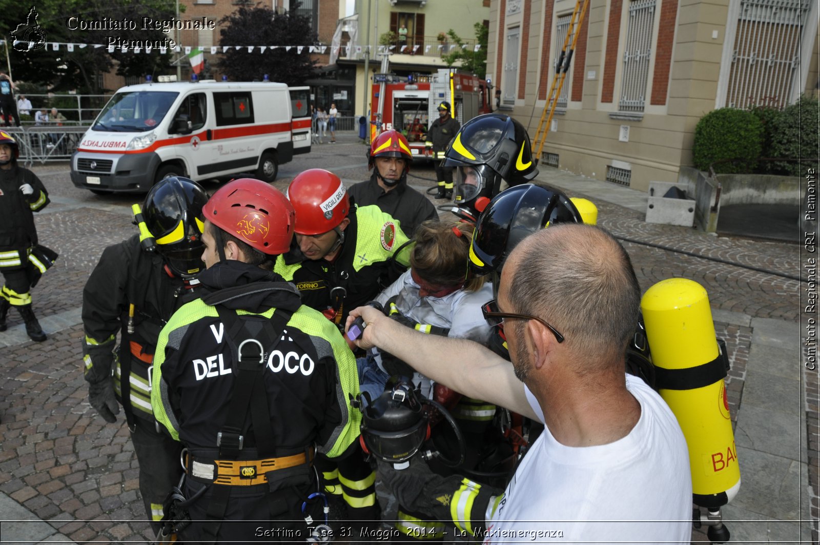 Settimo T.se 31 Maggio 2014 - La Maxiemergenza - Comitato Regionale del Piemonte