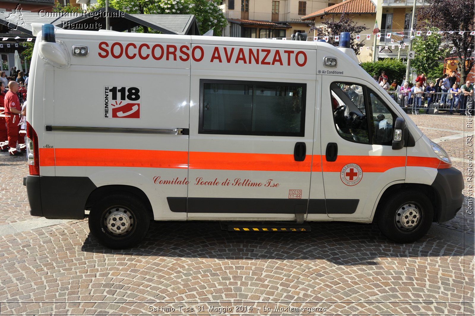 Settimo T.se 31 Maggio 2014 - La Maxiemergenza - Comitato Regionale del Piemonte