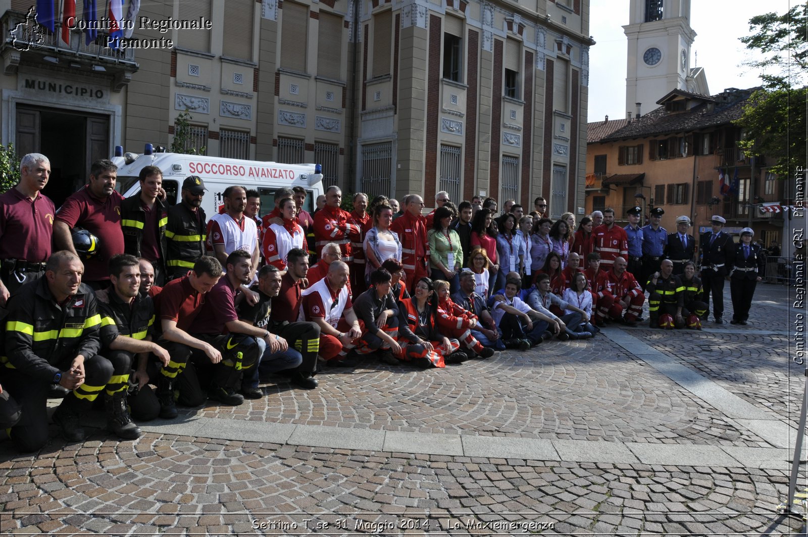 Settimo T.se 31 Maggio 2014 - La Maxiemergenza - Comitato Regionale del Piemonte