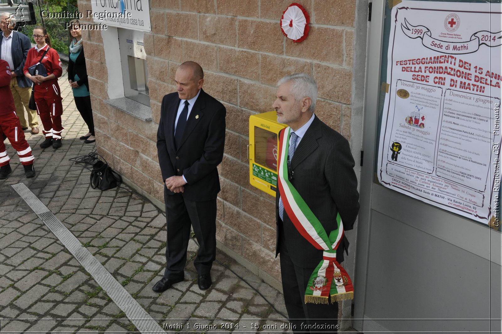 Mathi 1 Giugno 2014 - 15 anni dalla fondazione - Comitato Regionale del Piemonte