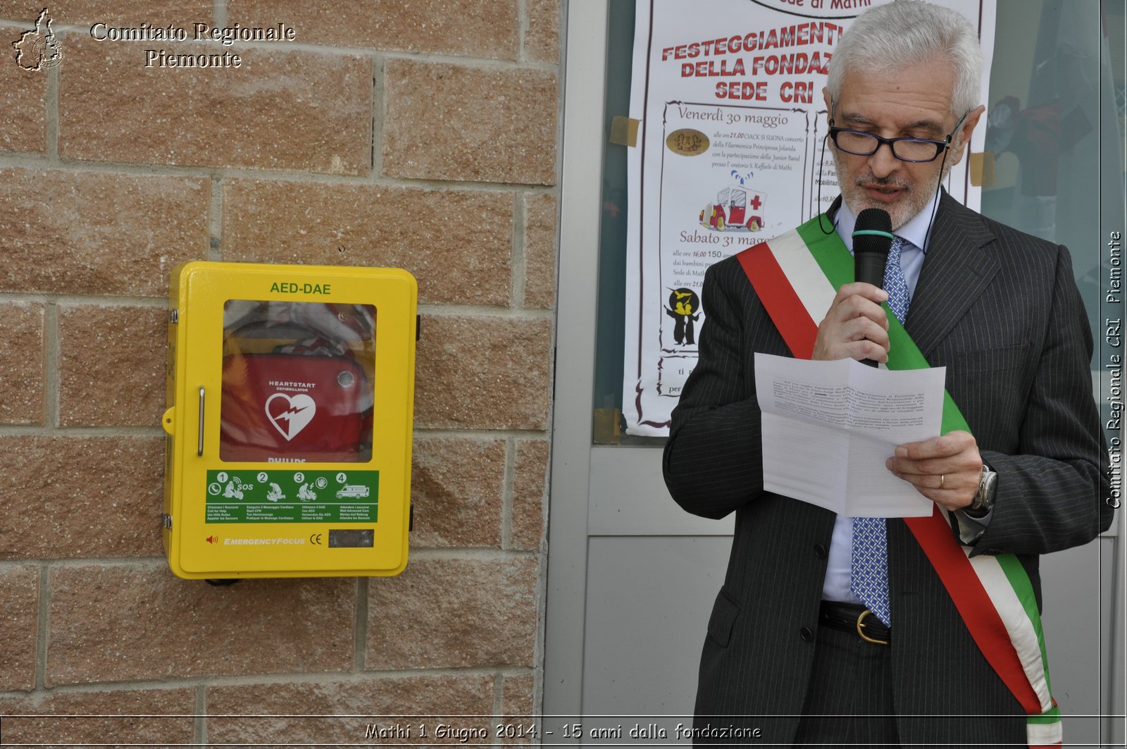 Mathi 1 Giugno 2014 - 15 anni dalla fondazione - Comitato Regionale del Piemonte