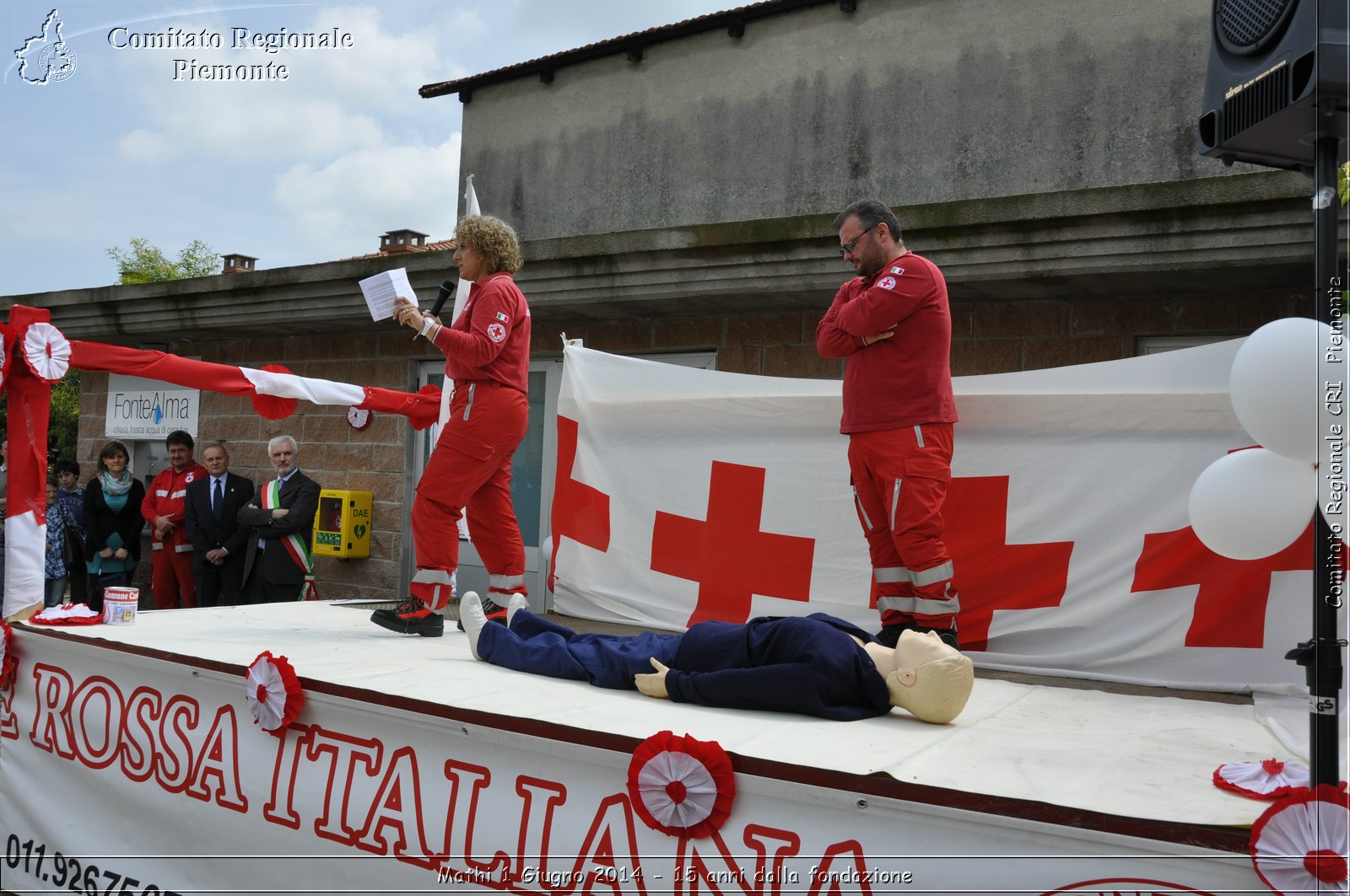 Mathi 1 Giugno 2014 - 15 anni dalla fondazione - Comitato Regionale del Piemonte