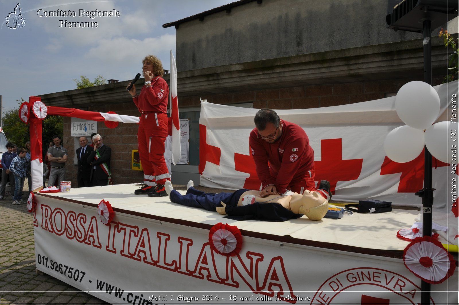 Mathi 1 Giugno 2014 - 15 anni dalla fondazione - Comitato Regionale del Piemonte