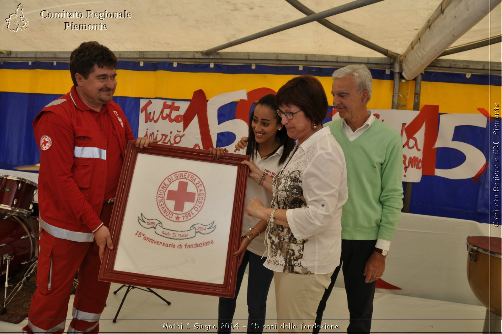 Mathi 1 Giugno 2014 - 15 anni dalla fondazione - Comitato Regionale del Piemonte