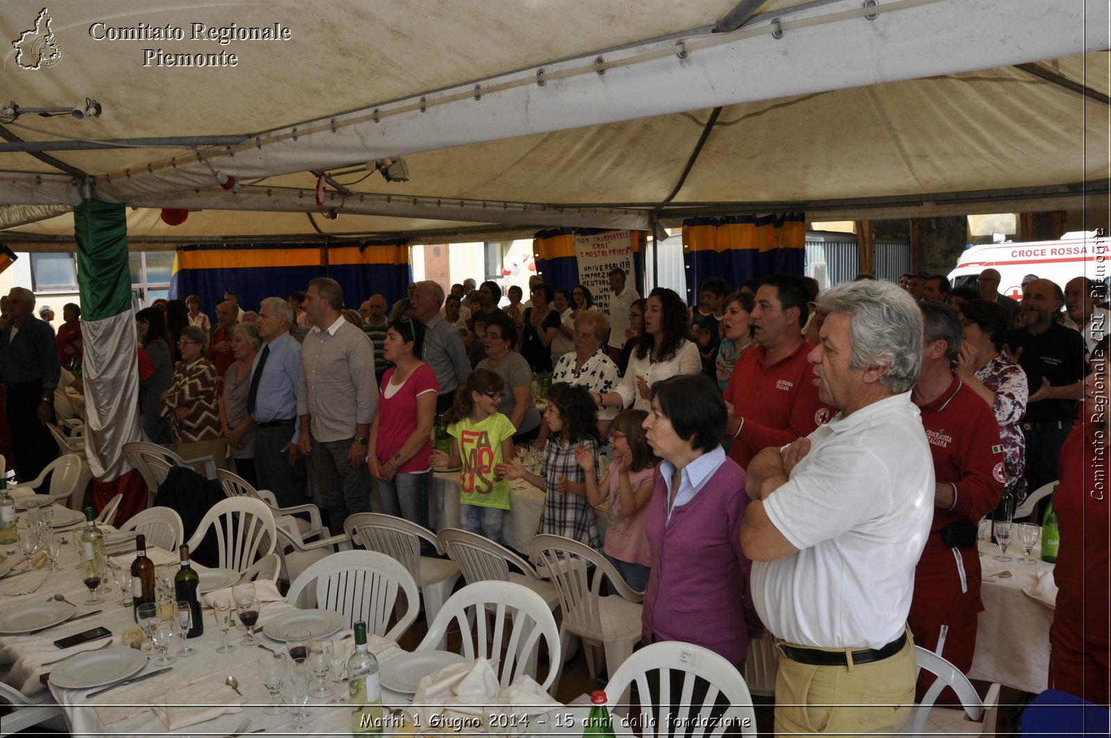 Mathi 1 Giugno 2014 - 15 anni dalla fondazione - Comitato Regionale del Piemonte