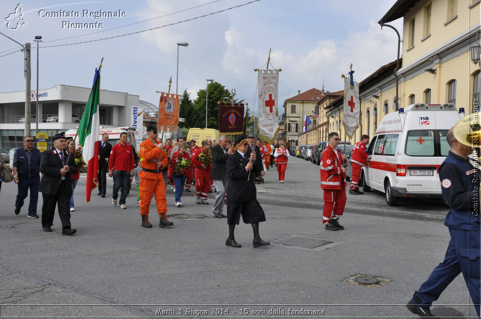 Mathi 1 Giugno 2014 - 15 anni dalla fondazione - Comitato Regionale del Piemonte