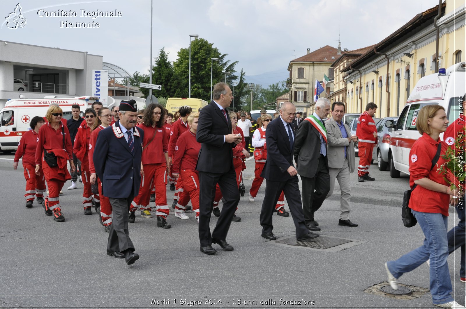 Mathi 1 Giugno 2014 - 15 anni dalla fondazione - Comitato Regionale del Piemonte