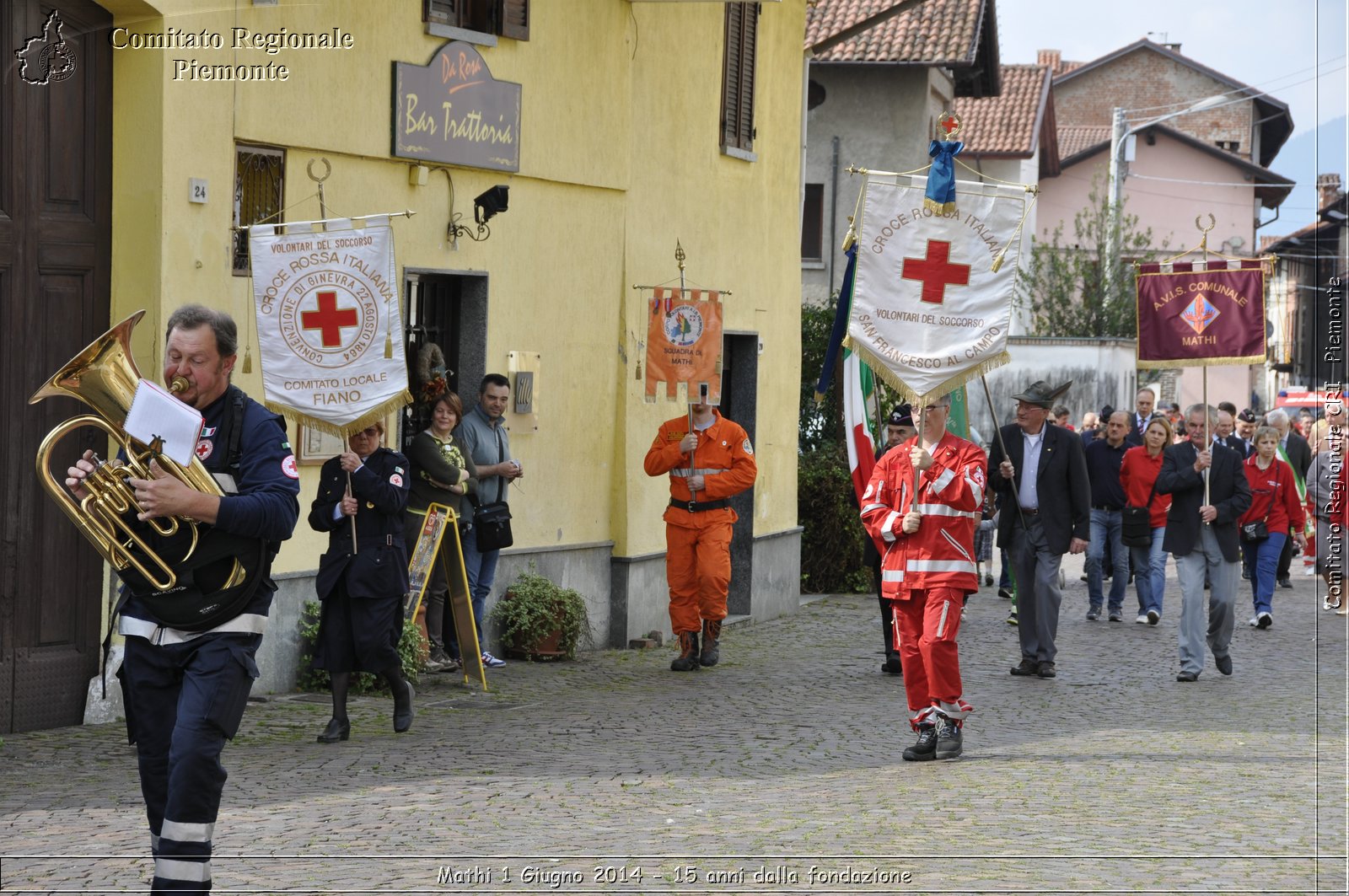 Mathi 1 Giugno 2014 - 15 anni dalla fondazione - Comitato Regionale del Piemonte