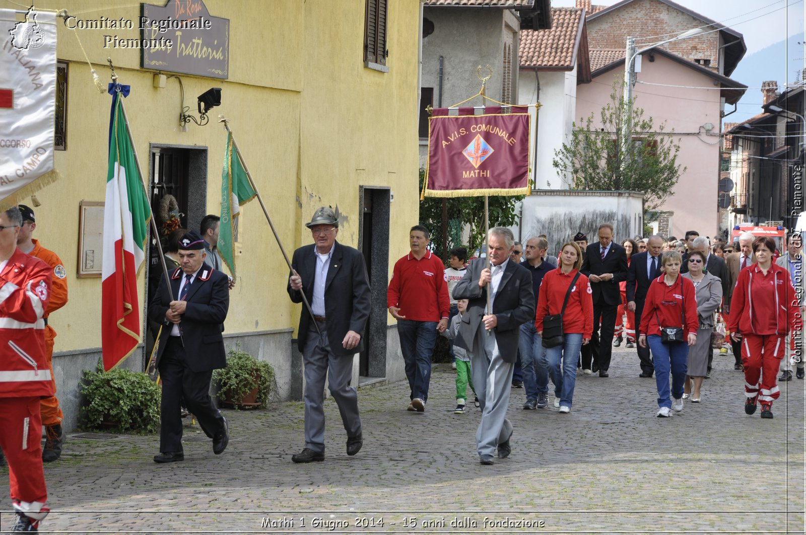 Mathi 1 Giugno 2014 - 15 anni dalla fondazione - Comitato Regionale del Piemonte