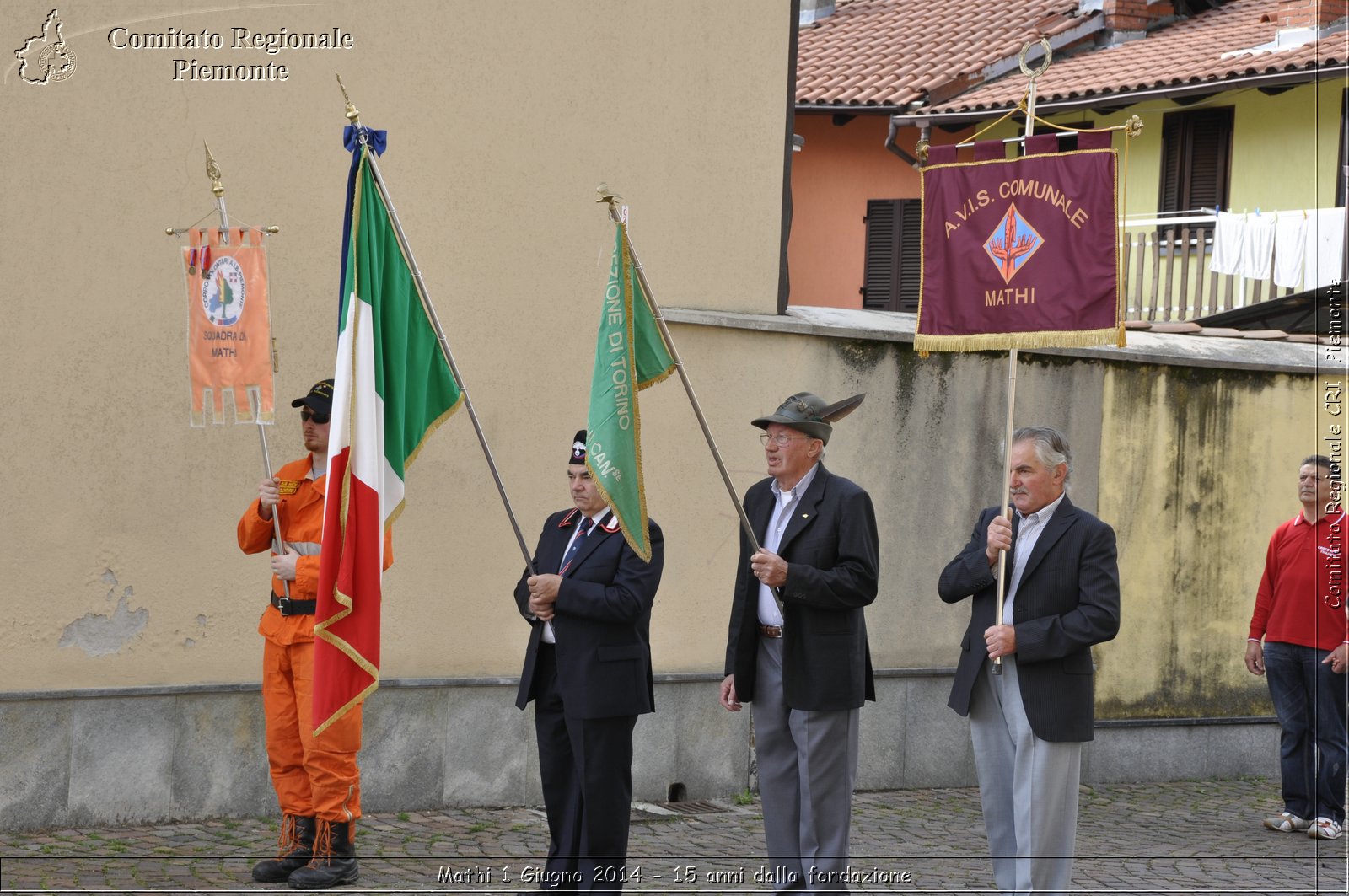 Mathi 1 Giugno 2014 - 15 anni dalla fondazione - Comitato Regionale del Piemonte