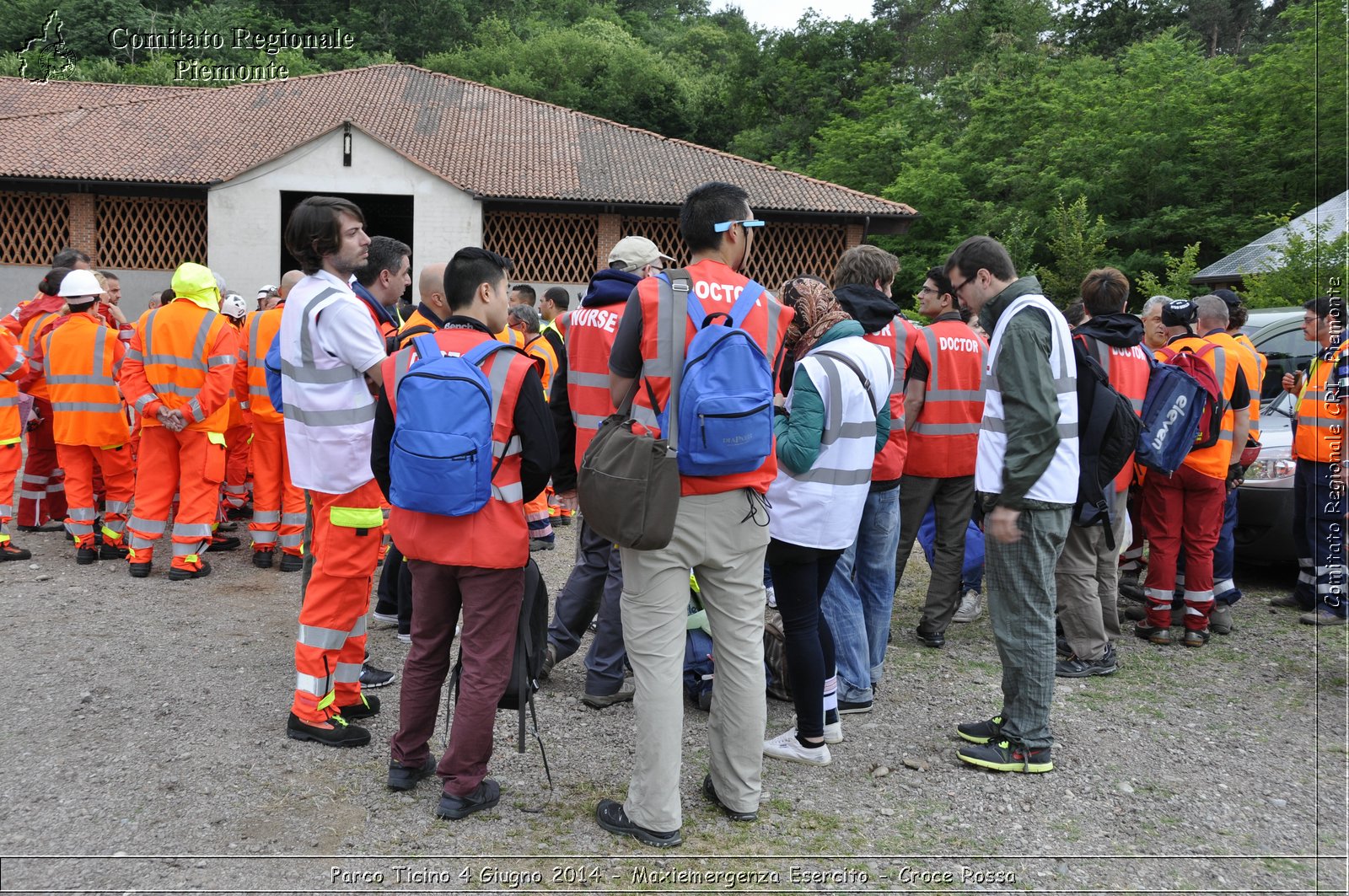 Parco Ticino 4 Giugno 2014 - Maxiemergenza Esercito - Croce Rossa - Comitato Regionale del Piemonte