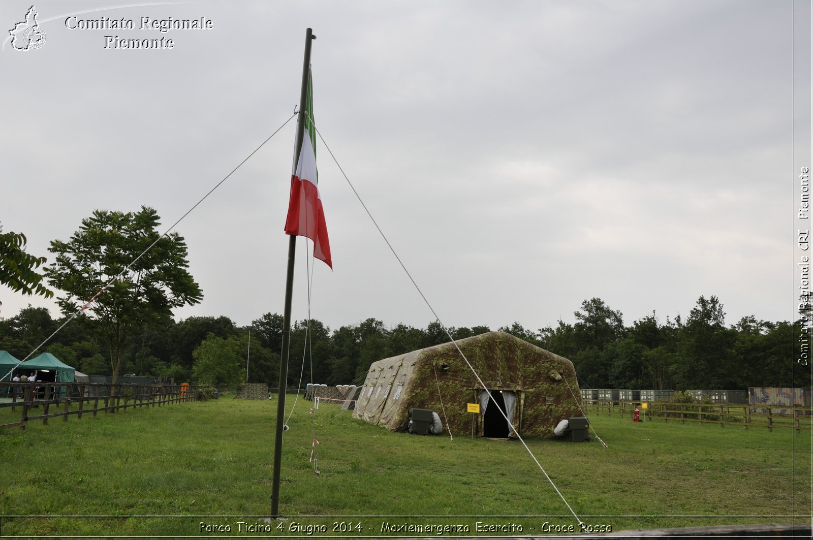 Parco Ticino 4 Giugno 2014 - Maxiemergenza Esercito - Croce Rossa - Comitato Regionale del Piemonte