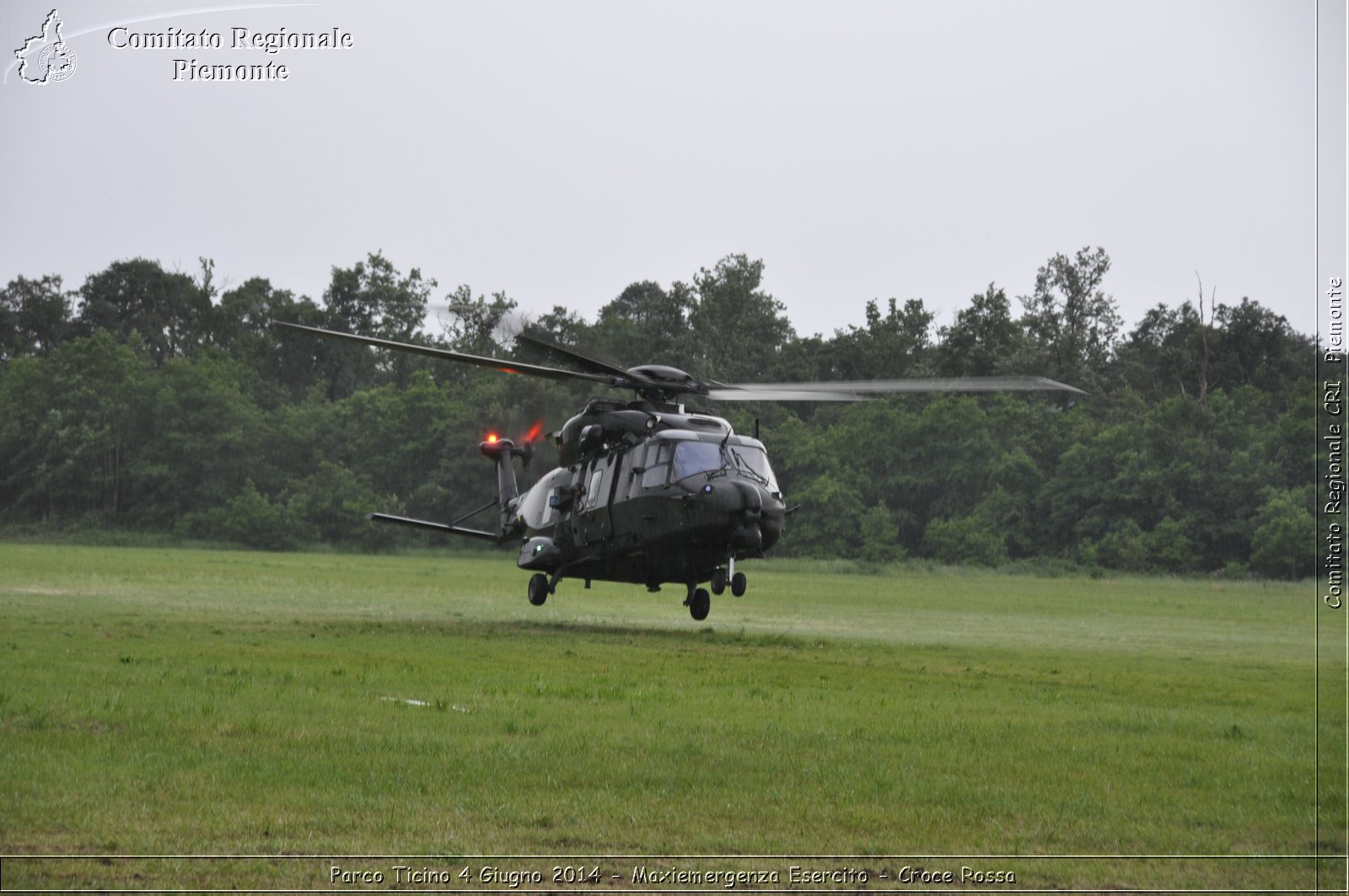 Parco Ticino 4 Giugno 2014 - Maxiemergenza Esercito - Croce Rossa - Comitato Regionale del Piemonte