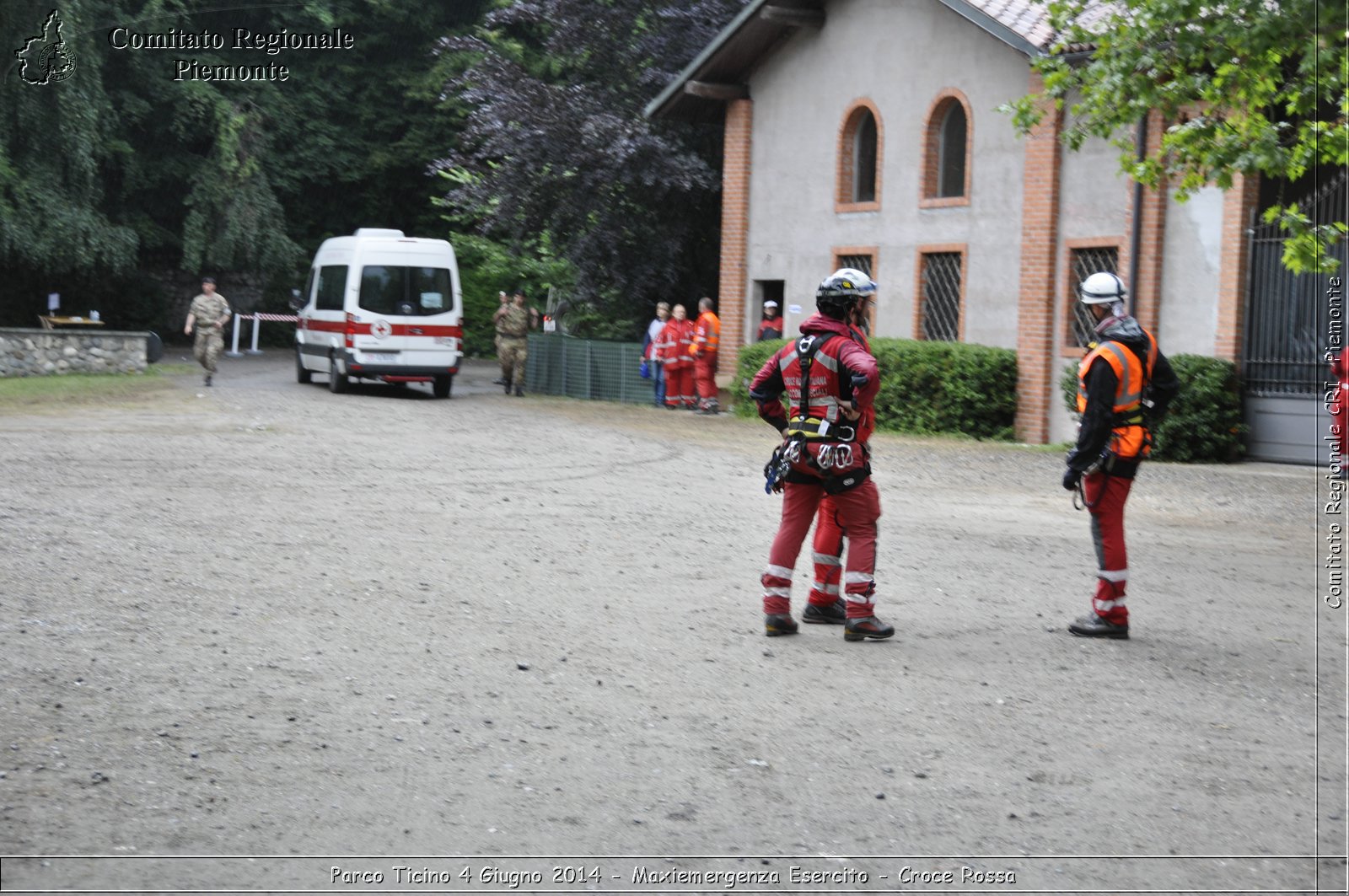 Parco Ticino 4 Giugno 2014 - Maxiemergenza Esercito - Croce Rossa - Comitato Regionale del Piemonte