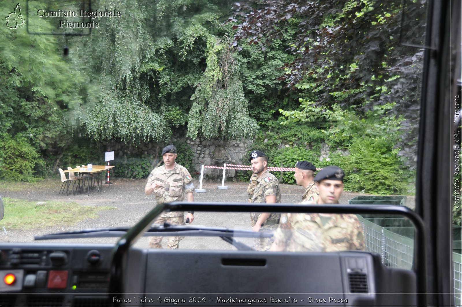 Parco Ticino 4 Giugno 2014 - Maxiemergenza Esercito - Croce Rossa - Comitato Regionale del Piemonte