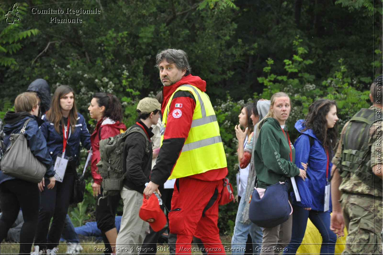 Parco Ticino 4 Giugno 2014 - Maxiemergenza Esercito - Croce Rossa - Comitato Regionale del Piemonte