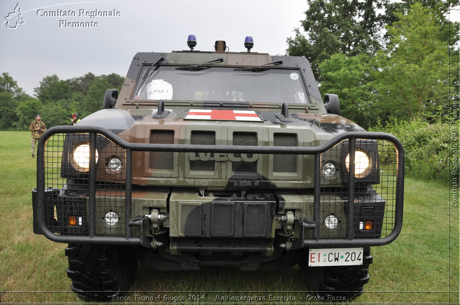 Parco Ticino 4 Giugno 2014 - Maxiemergenza Esercito - Croce Rossa - Comitato Regionale del Piemonte