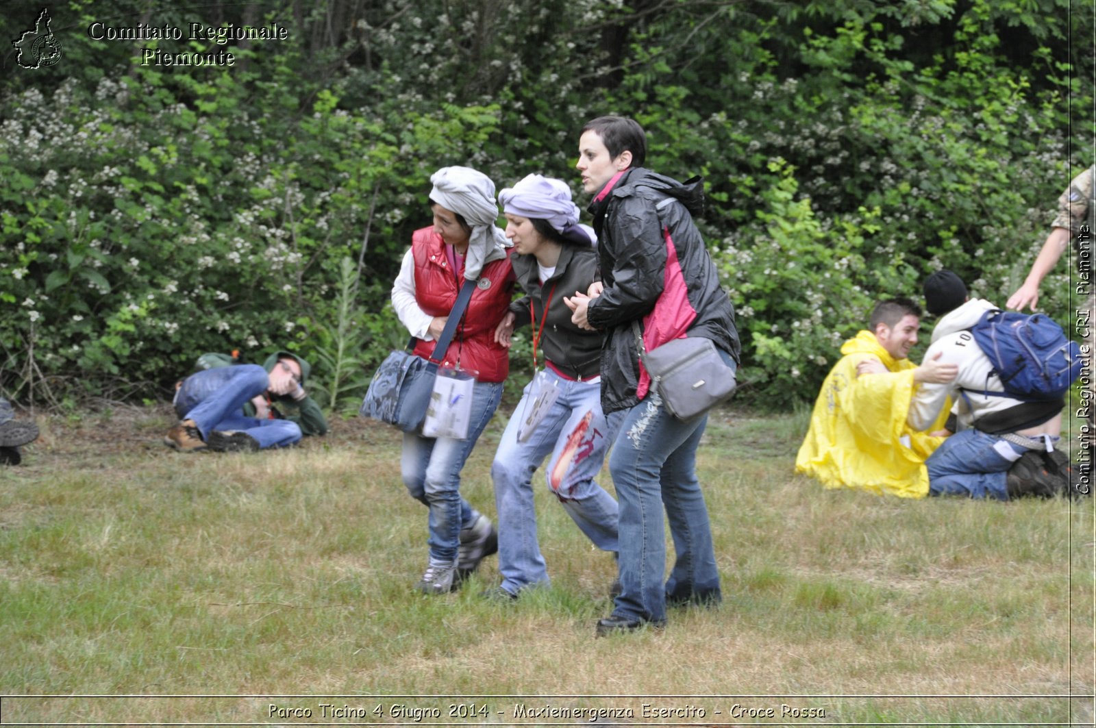 Parco Ticino 4 Giugno 2014 - Maxiemergenza Esercito - Croce Rossa - Comitato Regionale del Piemonte