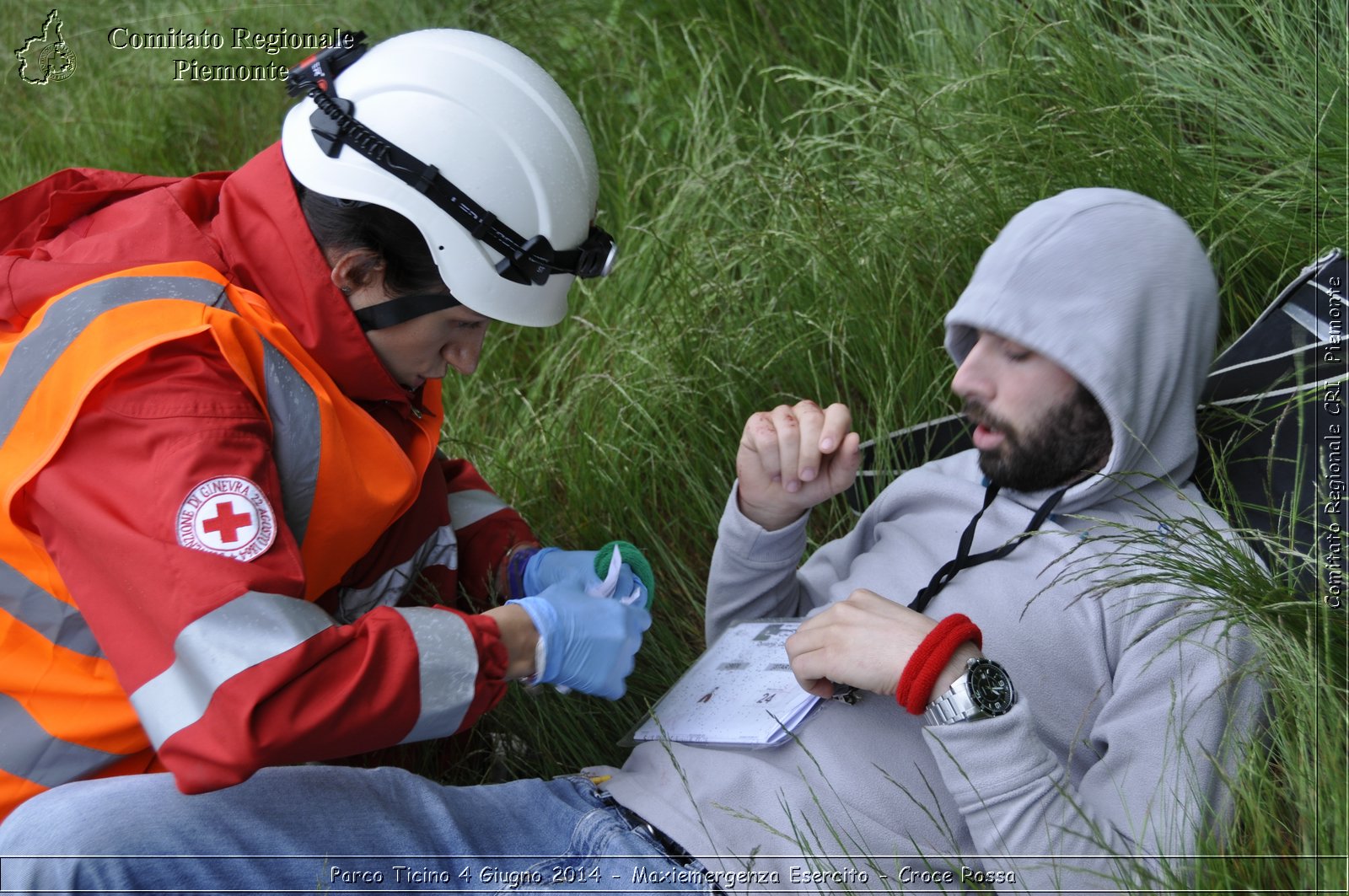 Parco Ticino 4 Giugno 2014 - Maxiemergenza Esercito - Croce Rossa - Comitato Regionale del Piemonte