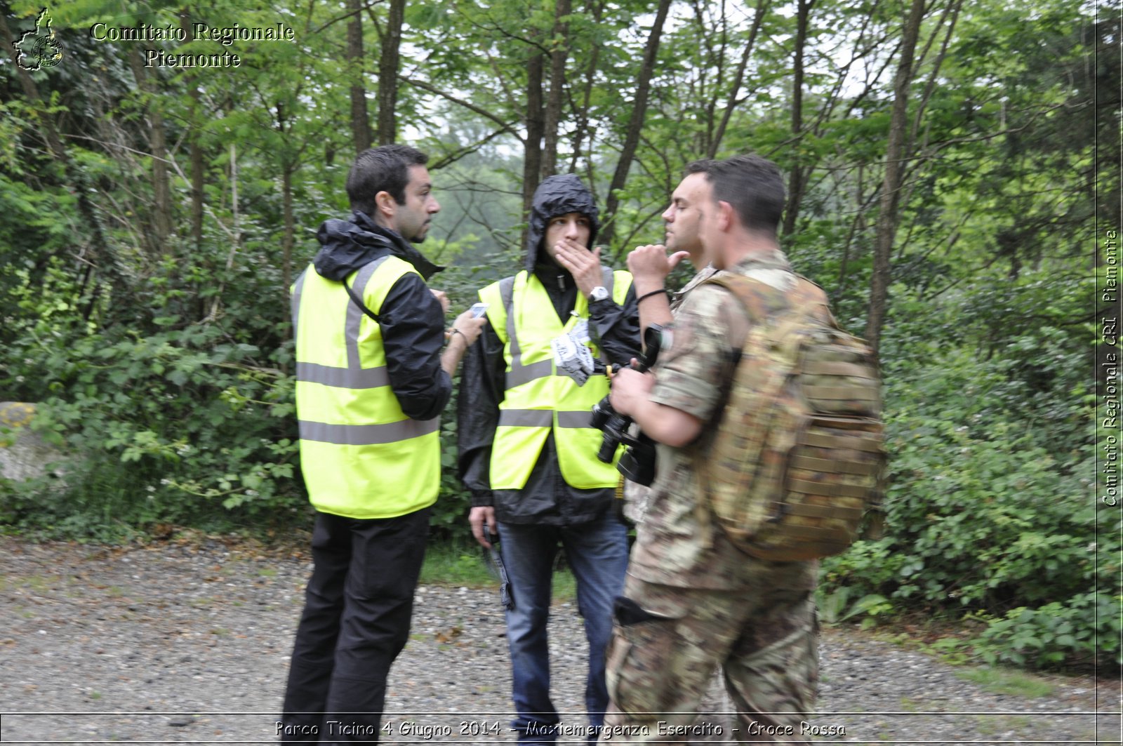 Parco Ticino 4 Giugno 2014 - Maxiemergenza Esercito - Croce Rossa - Comitato Regionale del Piemonte