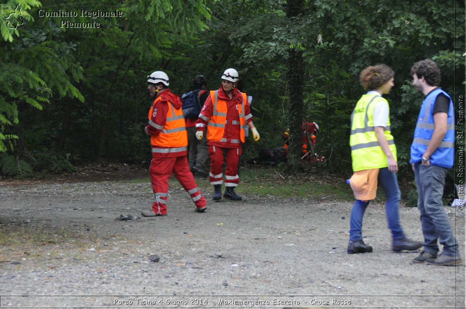 Parco Ticino 4 Giugno 2014 - Maxiemergenza Esercito - Croce Rossa - Comitato Regionale del Piemonte