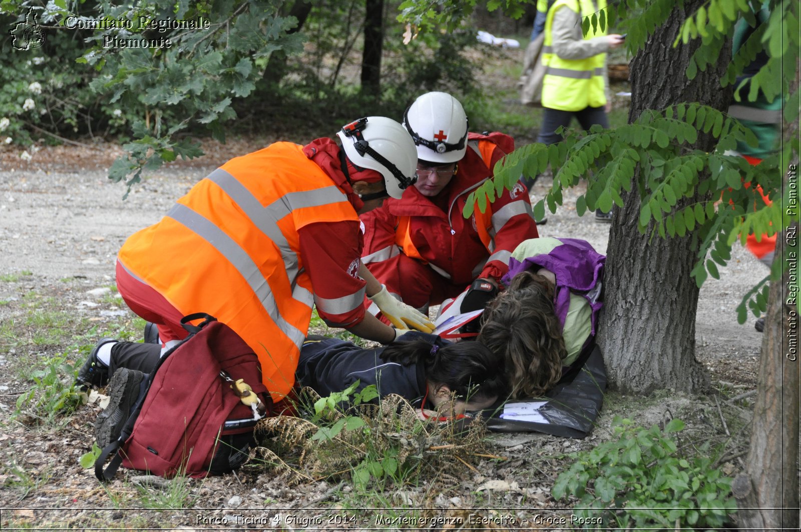 Parco Ticino 4 Giugno 2014 - Maxiemergenza Esercito - Croce Rossa - Comitato Regionale del Piemonte