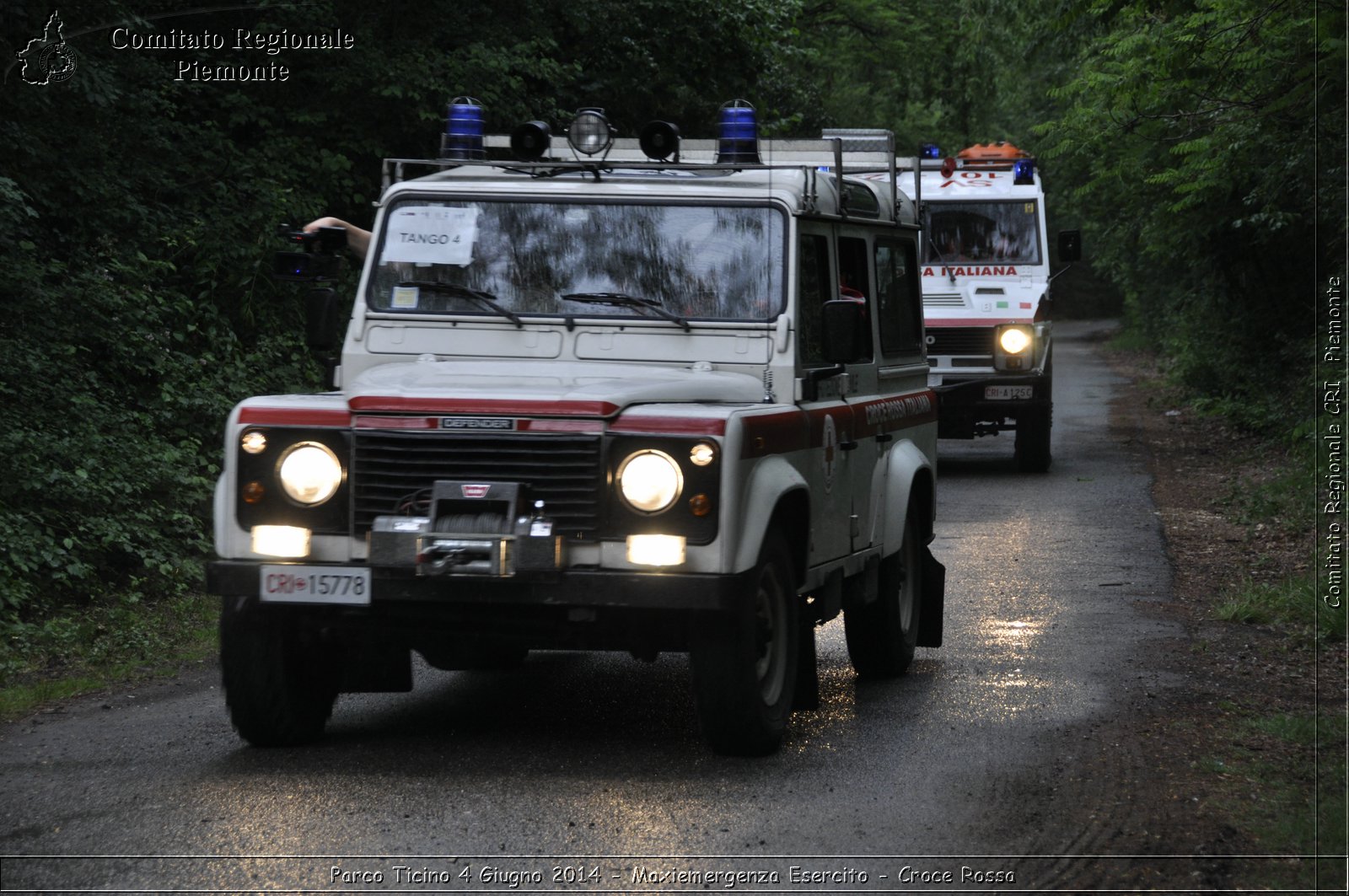 Parco Ticino 4 Giugno 2014 - Maxiemergenza Esercito - Croce Rossa - Comitato Regionale del Piemonte