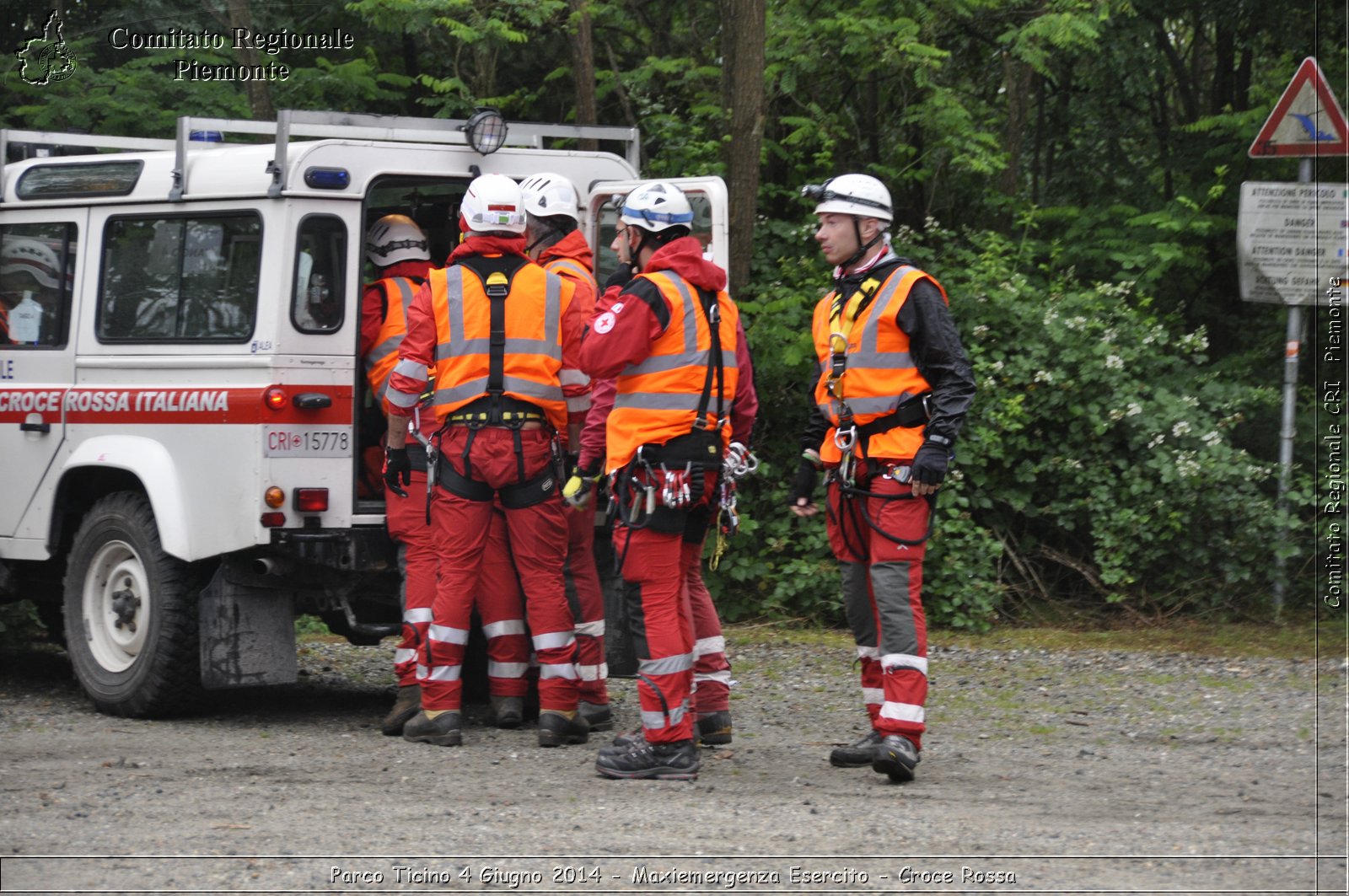 Parco Ticino 4 Giugno 2014 - Maxiemergenza Esercito - Croce Rossa - Comitato Regionale del Piemonte