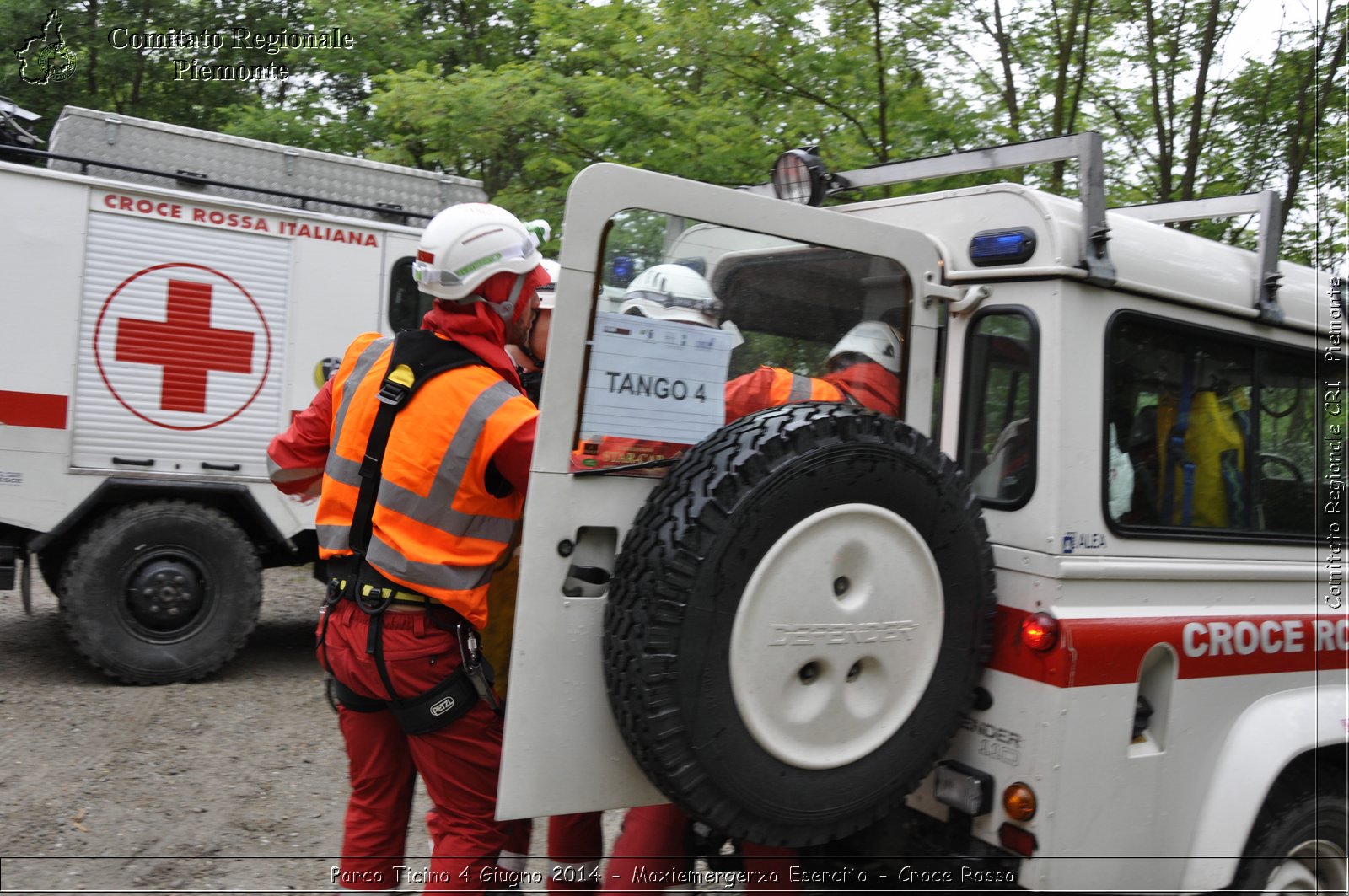 Parco Ticino 4 Giugno 2014 - Maxiemergenza Esercito - Croce Rossa - Comitato Regionale del Piemonte