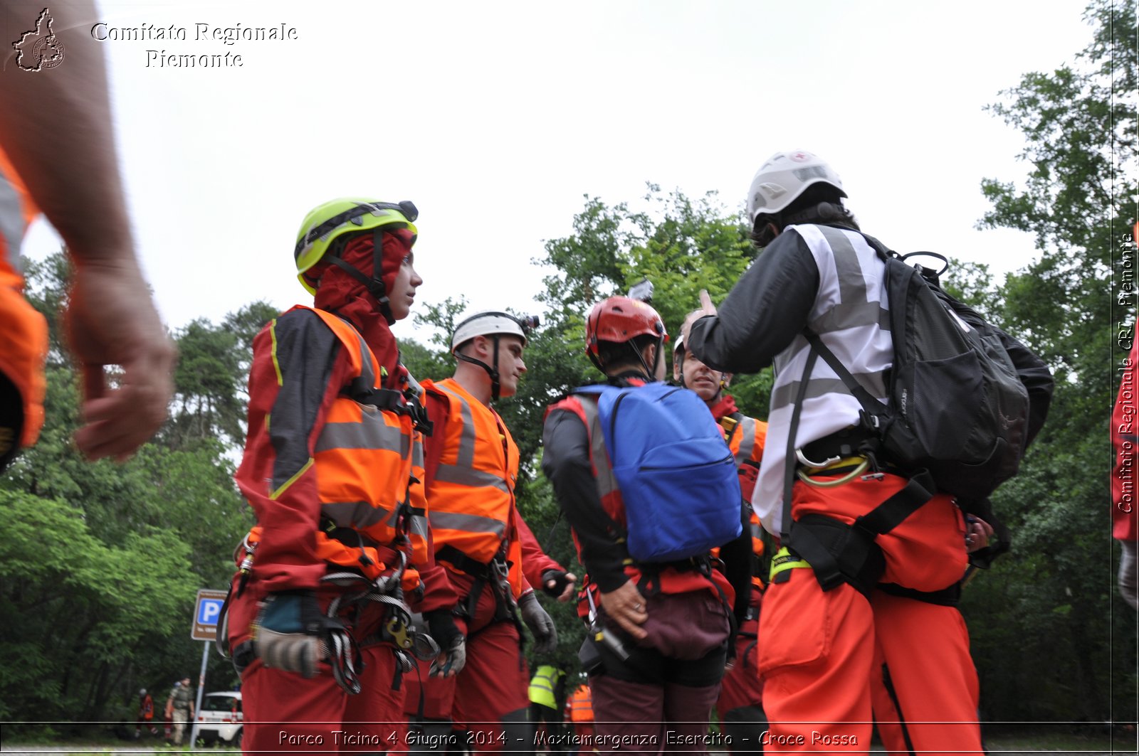 Parco Ticino 4 Giugno 2014 - Maxiemergenza Esercito - Croce Rossa - Comitato Regionale del Piemonte