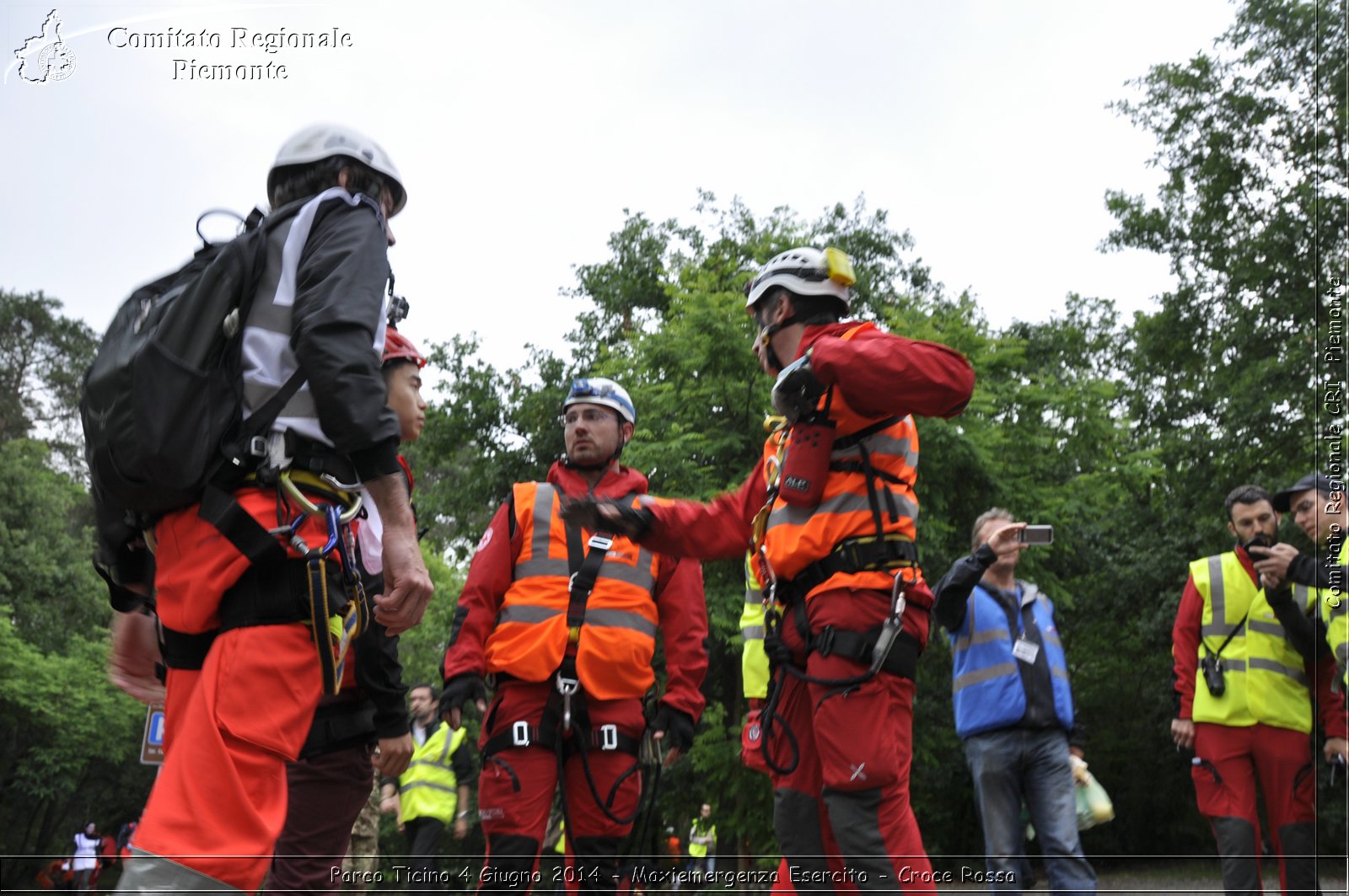 Parco Ticino 4 Giugno 2014 - Maxiemergenza Esercito - Croce Rossa - Comitato Regionale del Piemonte