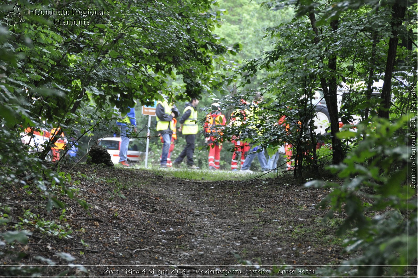 Parco Ticino 4 Giugno 2014 - Maxiemergenza Esercito - Croce Rossa - Comitato Regionale del Piemonte