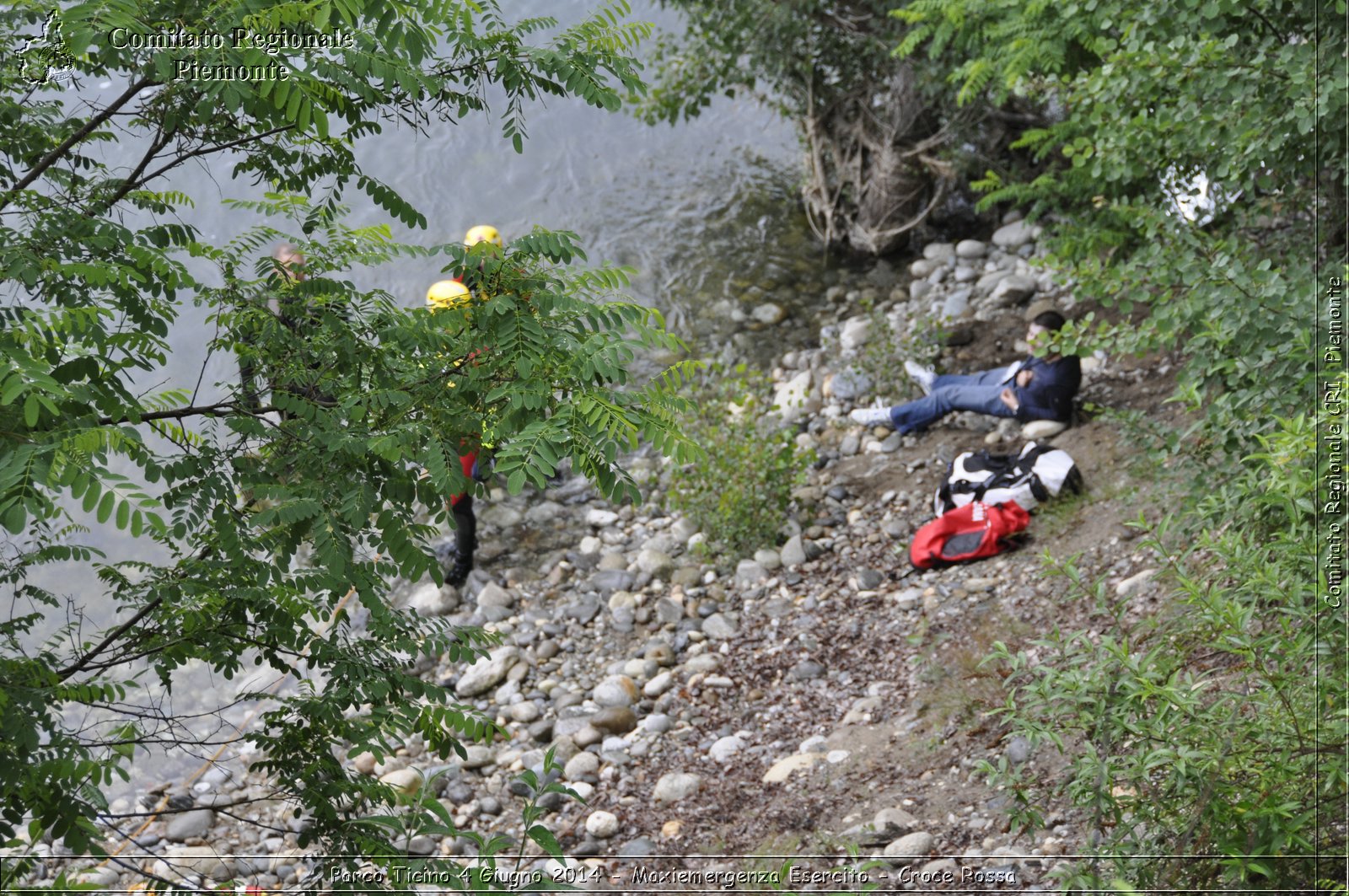 Parco Ticino 4 Giugno 2014 - Maxiemergenza Esercito - Croce Rossa - Comitato Regionale del Piemonte