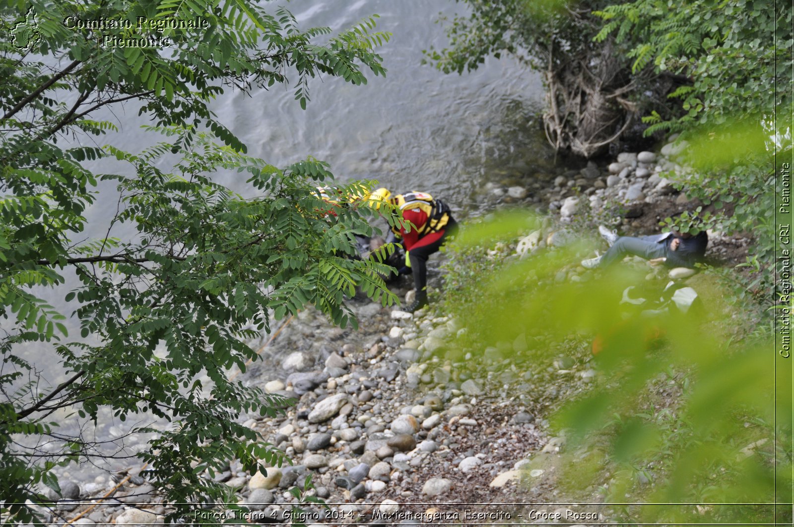 Parco Ticino 4 Giugno 2014 - Maxiemergenza Esercito - Croce Rossa - Comitato Regionale del Piemonte