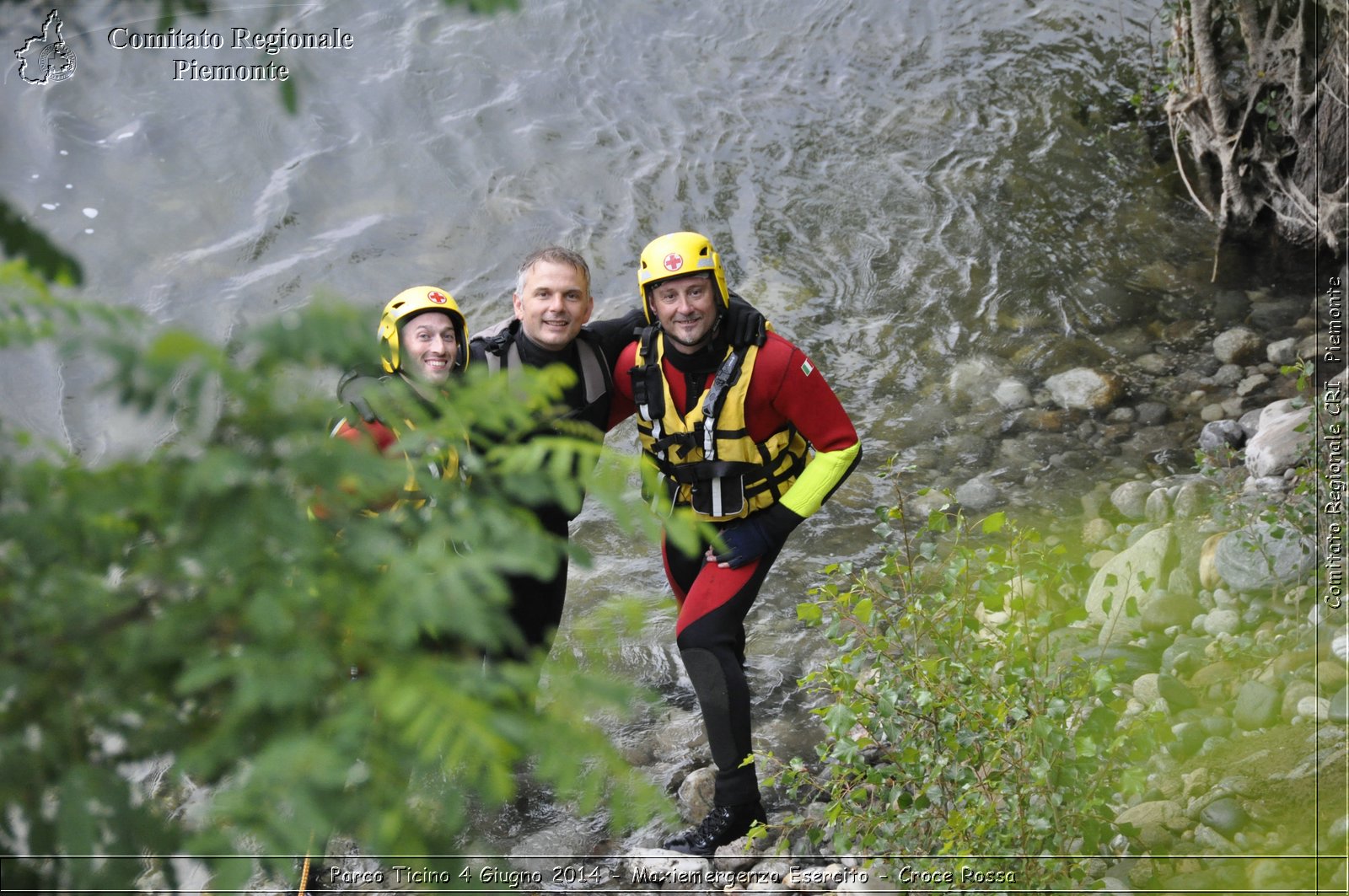 Parco Ticino 4 Giugno 2014 - Maxiemergenza Esercito - Croce Rossa - Comitato Regionale del Piemonte