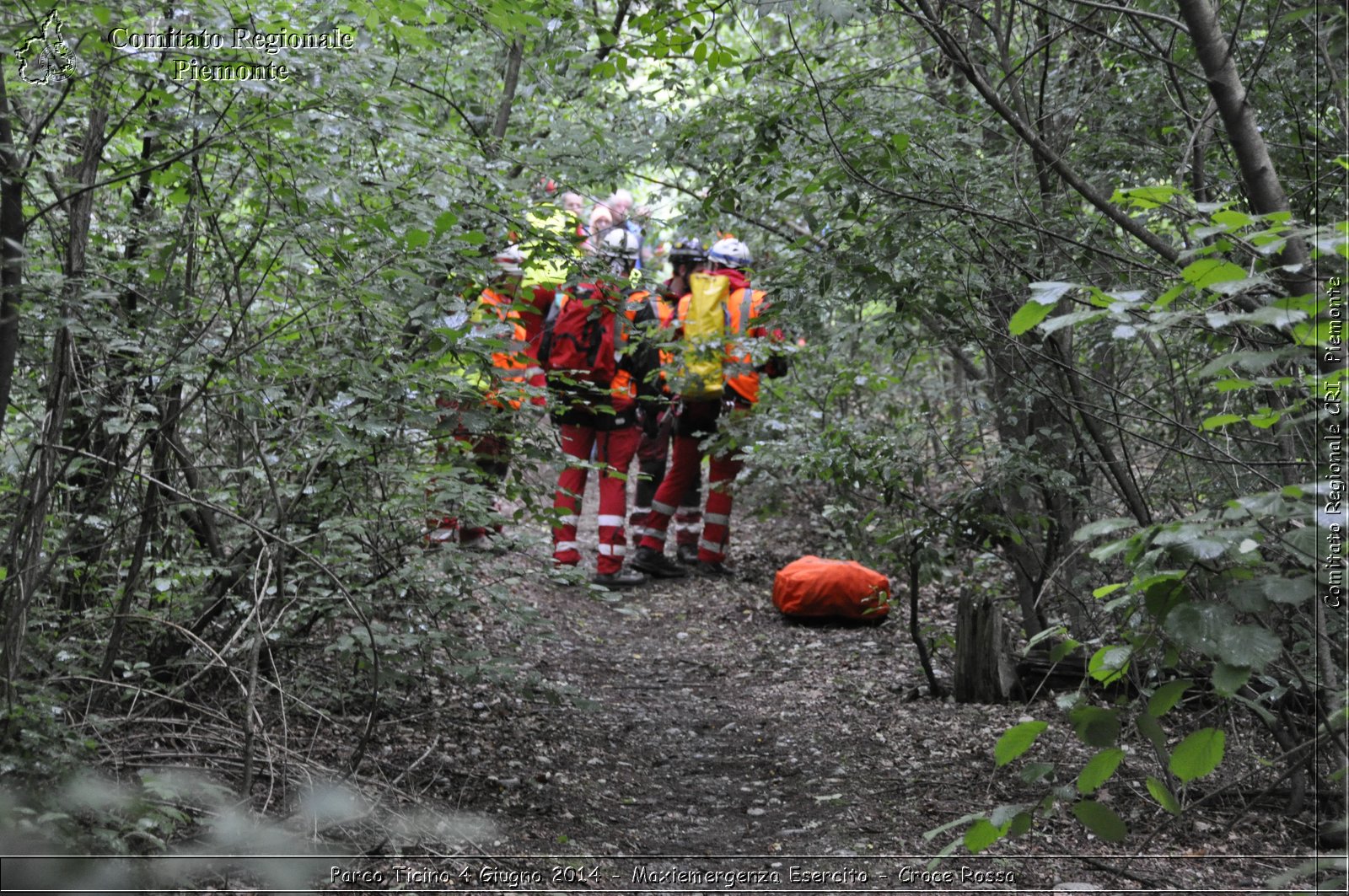 Parco Ticino 4 Giugno 2014 - Maxiemergenza Esercito - Croce Rossa - Comitato Regionale del Piemonte