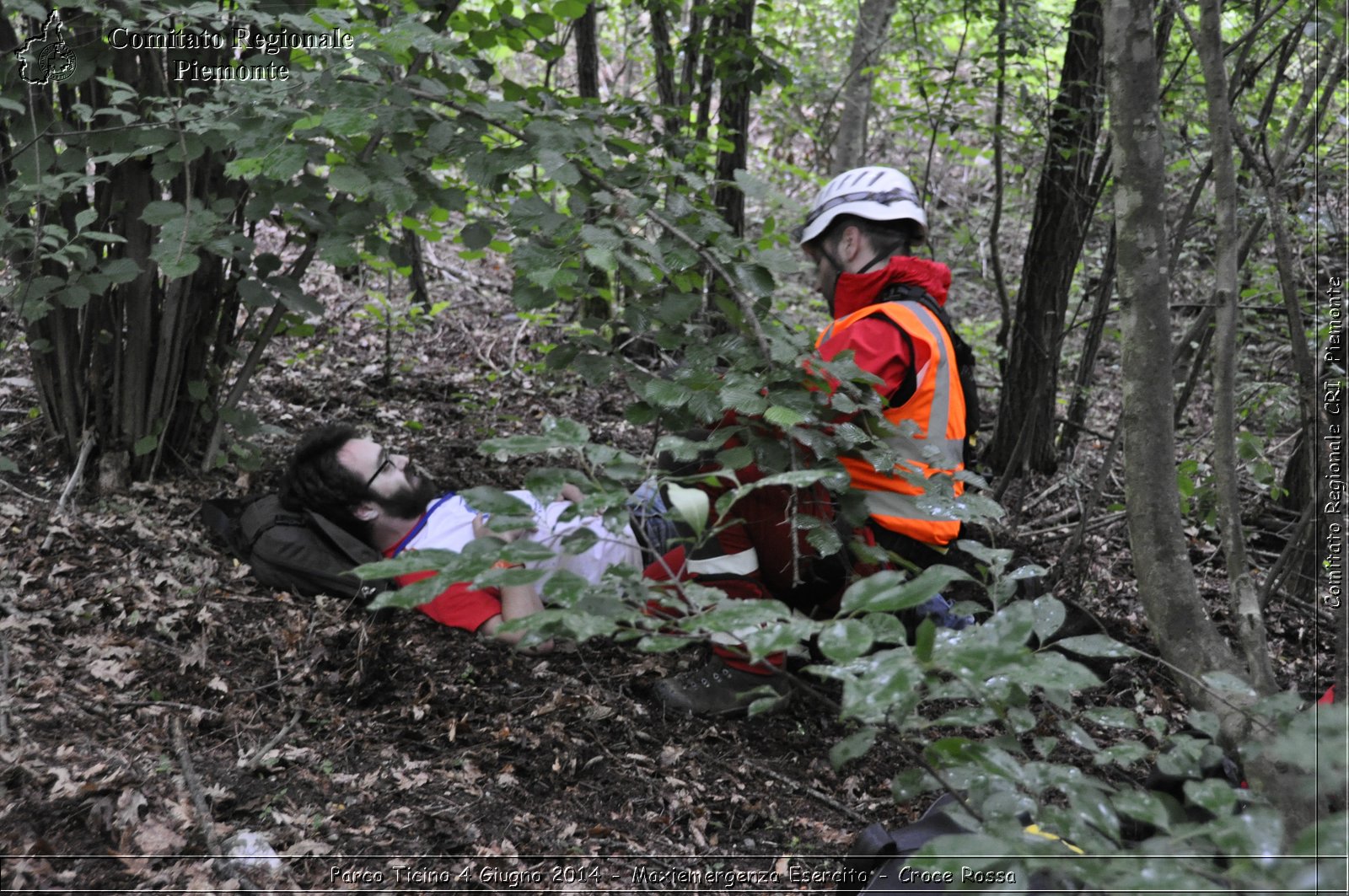 Parco Ticino 4 Giugno 2014 - Maxiemergenza Esercito - Croce Rossa - Comitato Regionale del Piemonte