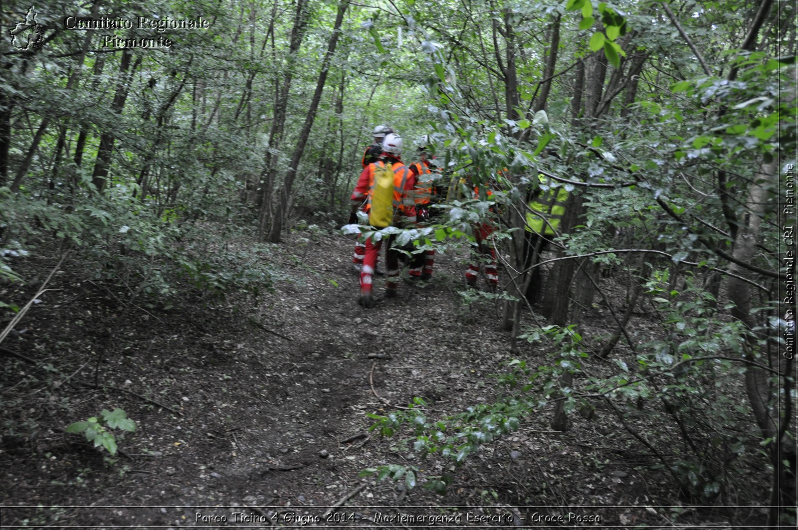 Parco Ticino 4 Giugno 2014 - Maxiemergenza Esercito - Croce Rossa - Comitato Regionale del Piemonte