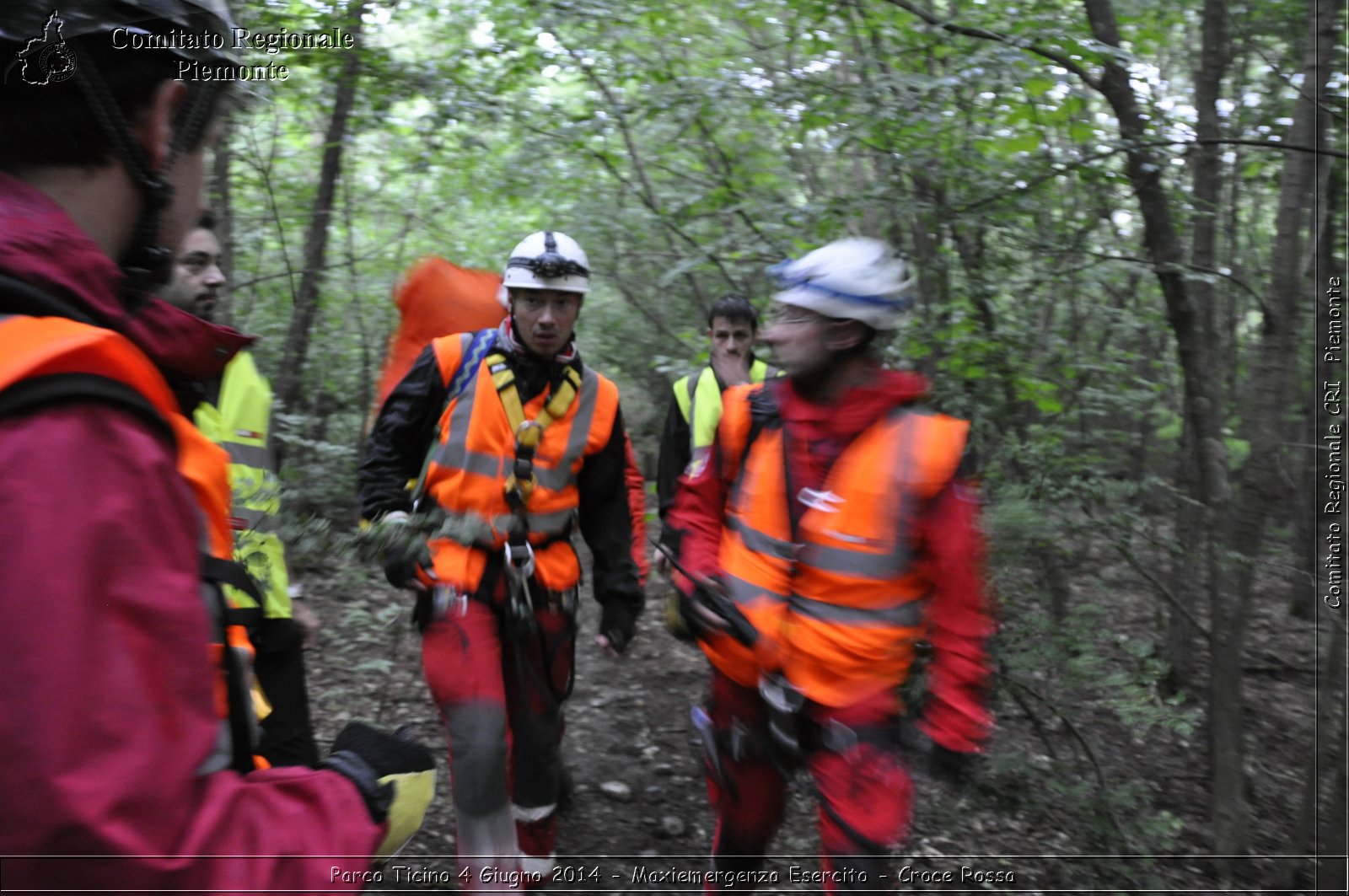 Parco Ticino 4 Giugno 2014 - Maxiemergenza Esercito - Croce Rossa - Comitato Regionale del Piemonte