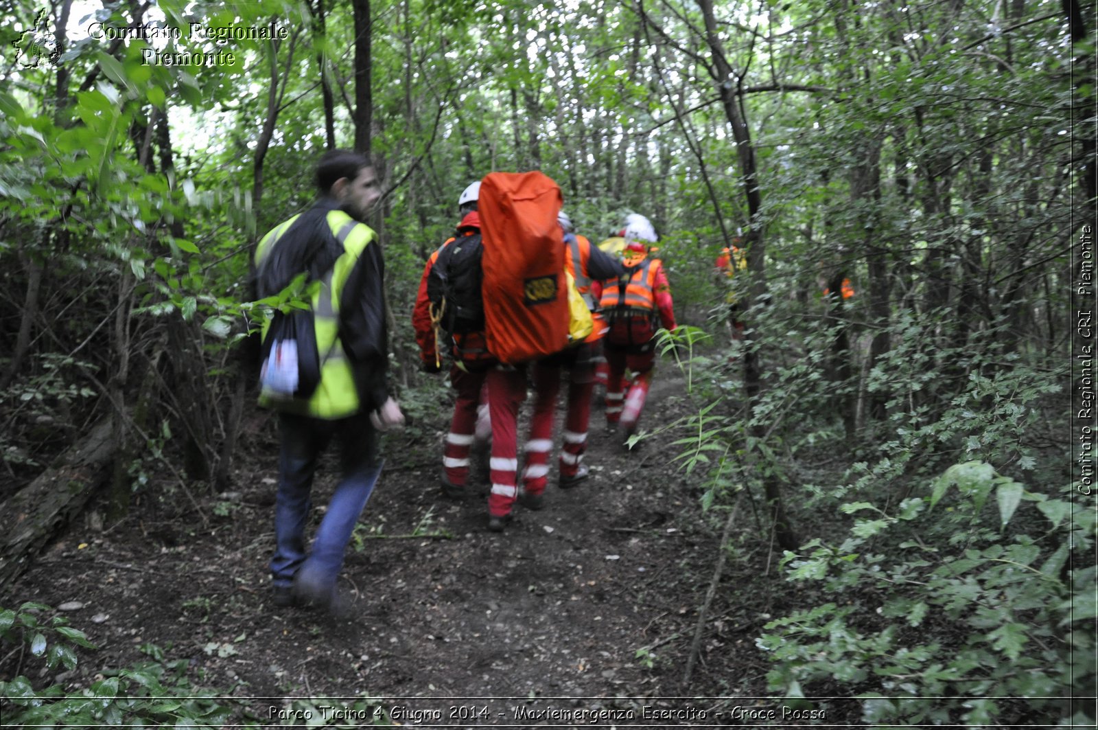 Parco Ticino 4 Giugno 2014 - Maxiemergenza Esercito - Croce Rossa - Comitato Regionale del Piemonte