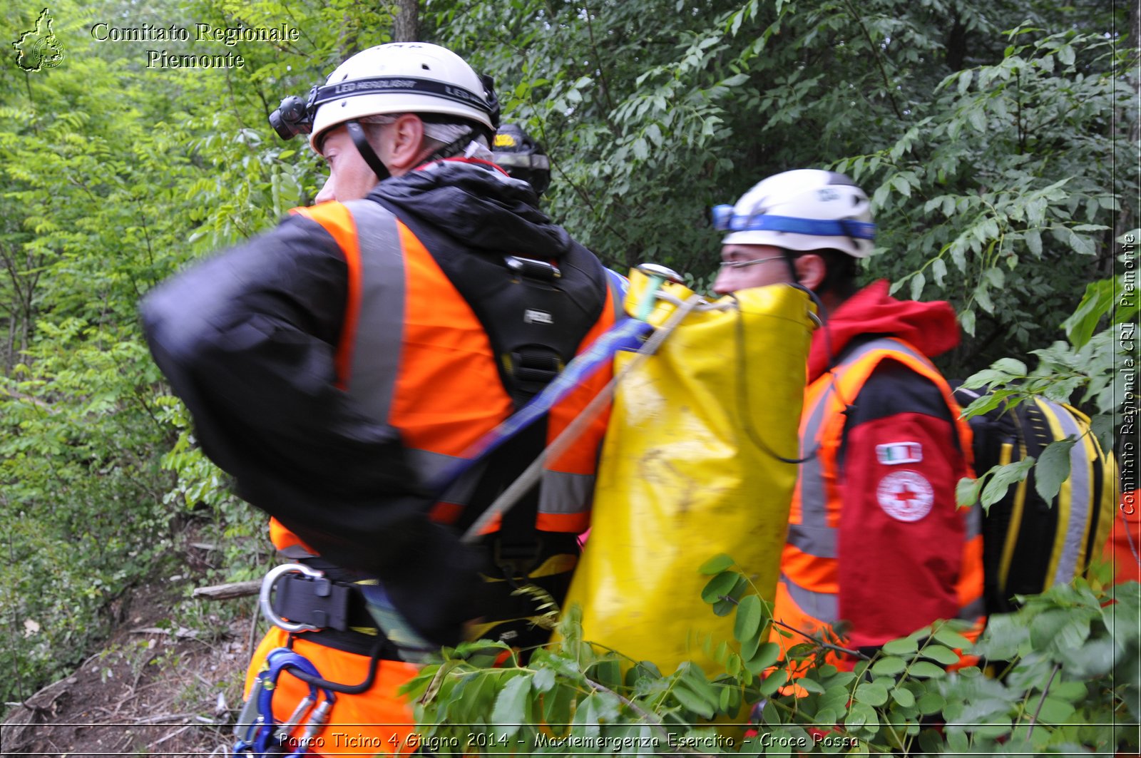 Parco Ticino 4 Giugno 2014 - Maxiemergenza Esercito - Croce Rossa - Comitato Regionale del Piemonte