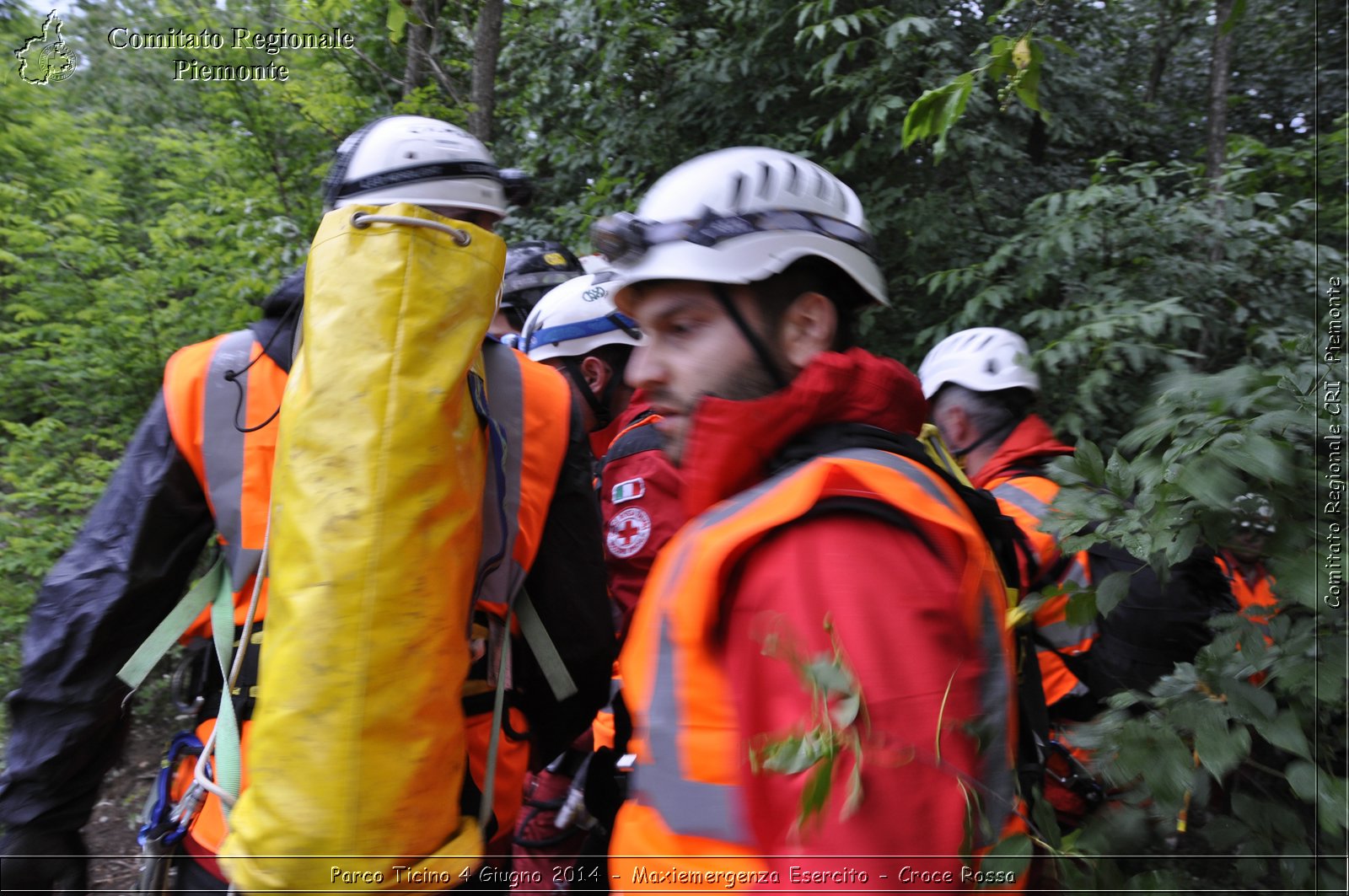 Parco Ticino 4 Giugno 2014 - Maxiemergenza Esercito - Croce Rossa - Comitato Regionale del Piemonte