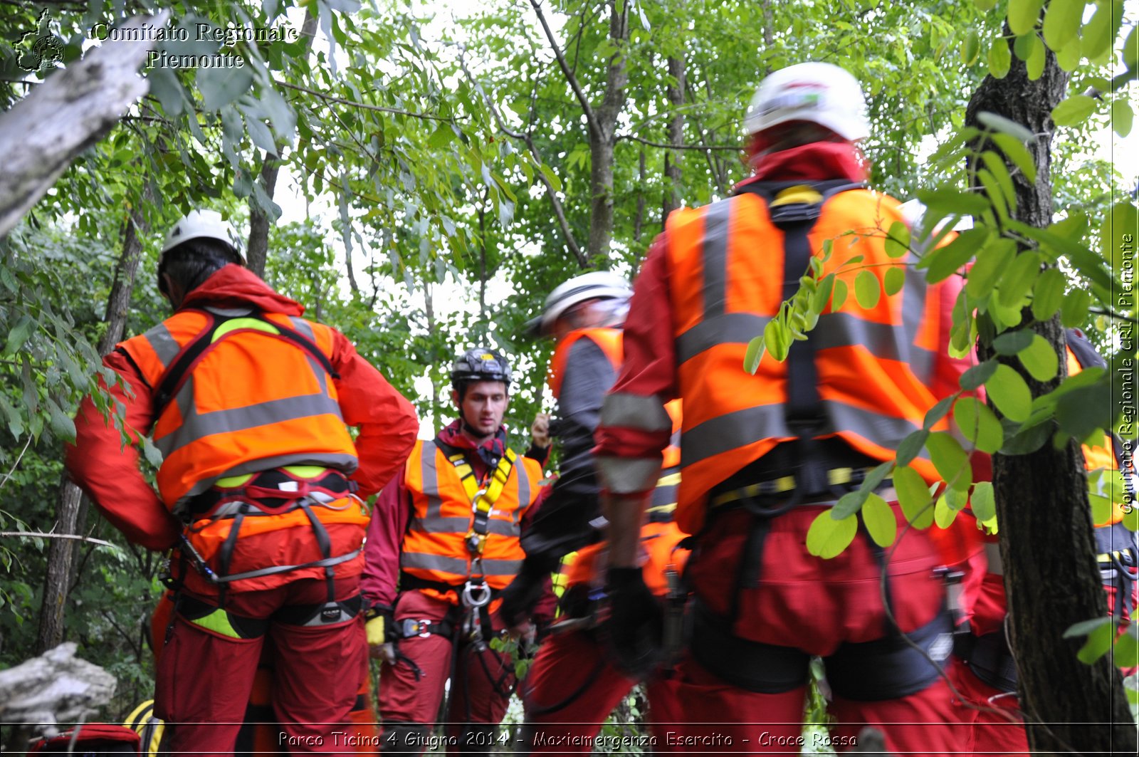 Parco Ticino 4 Giugno 2014 - Maxiemergenza Esercito - Croce Rossa - Comitato Regionale del Piemonte